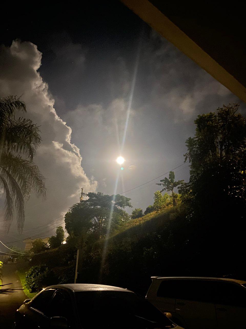 The Moon over Barranquitas, Estados Unidos — full moon, Lunar Day 15