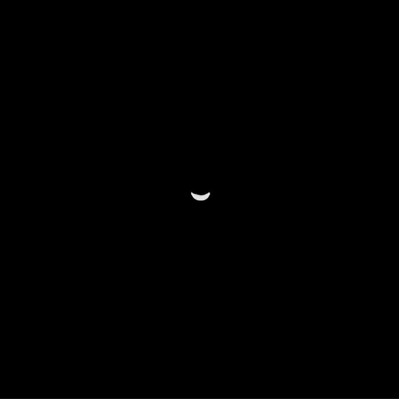 The Moon over Albany, Australia — first quarter, Lunar Day 9
