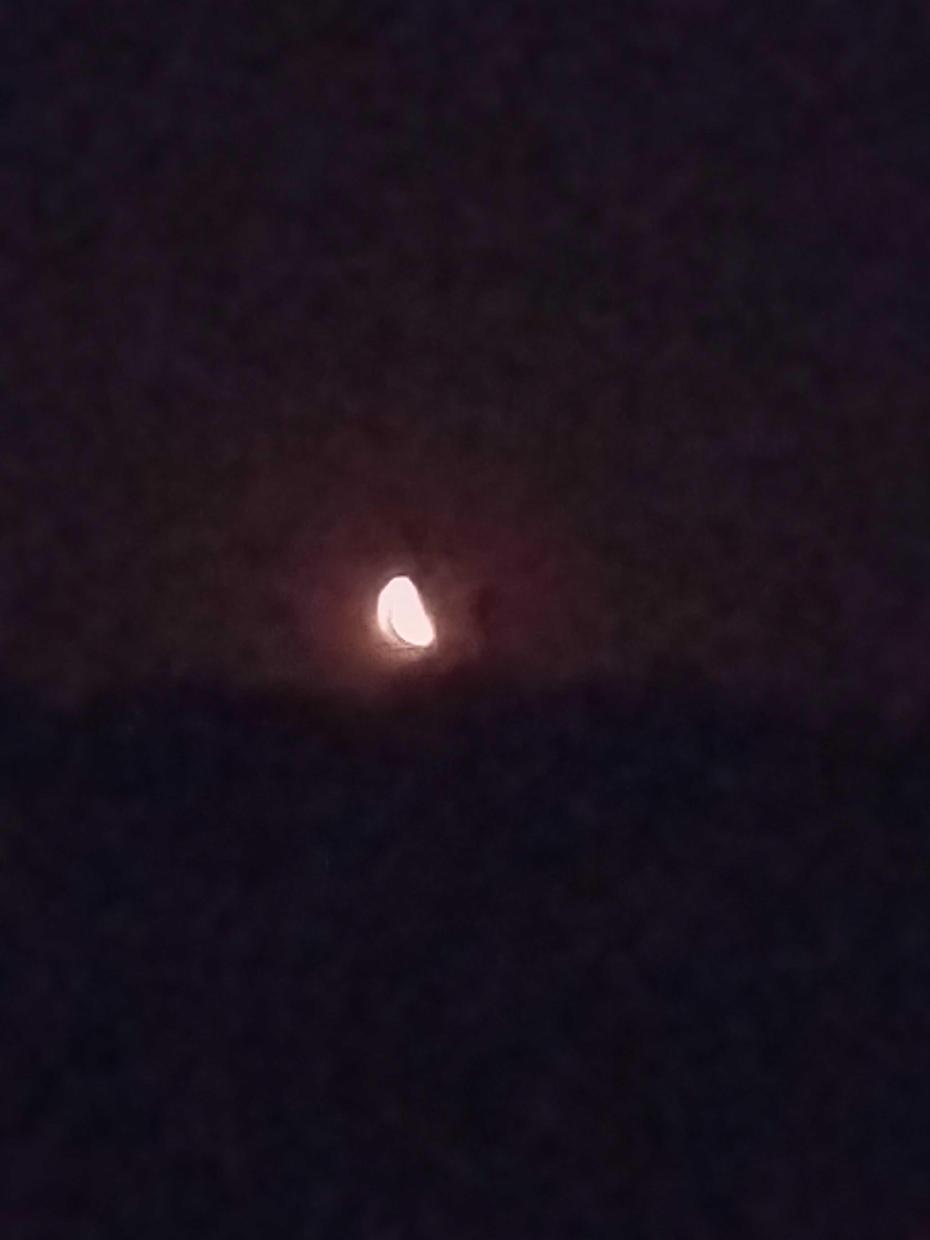 The Moon over Svatoňovice, Czechia — last quarter, Lunar Day 23