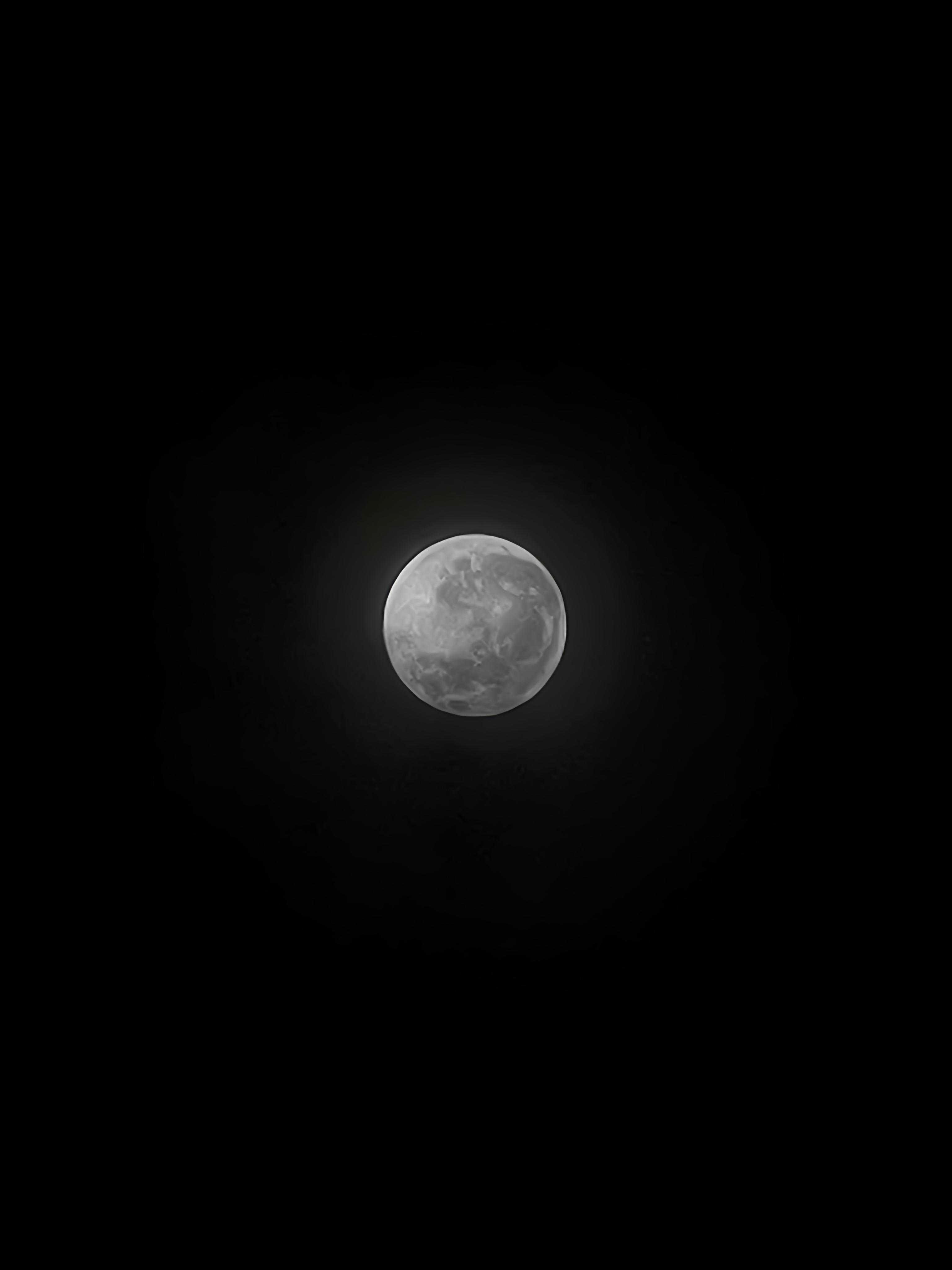 The Moon over Kuala Lumpur, Malaysia — full moon, Lunar Day 16