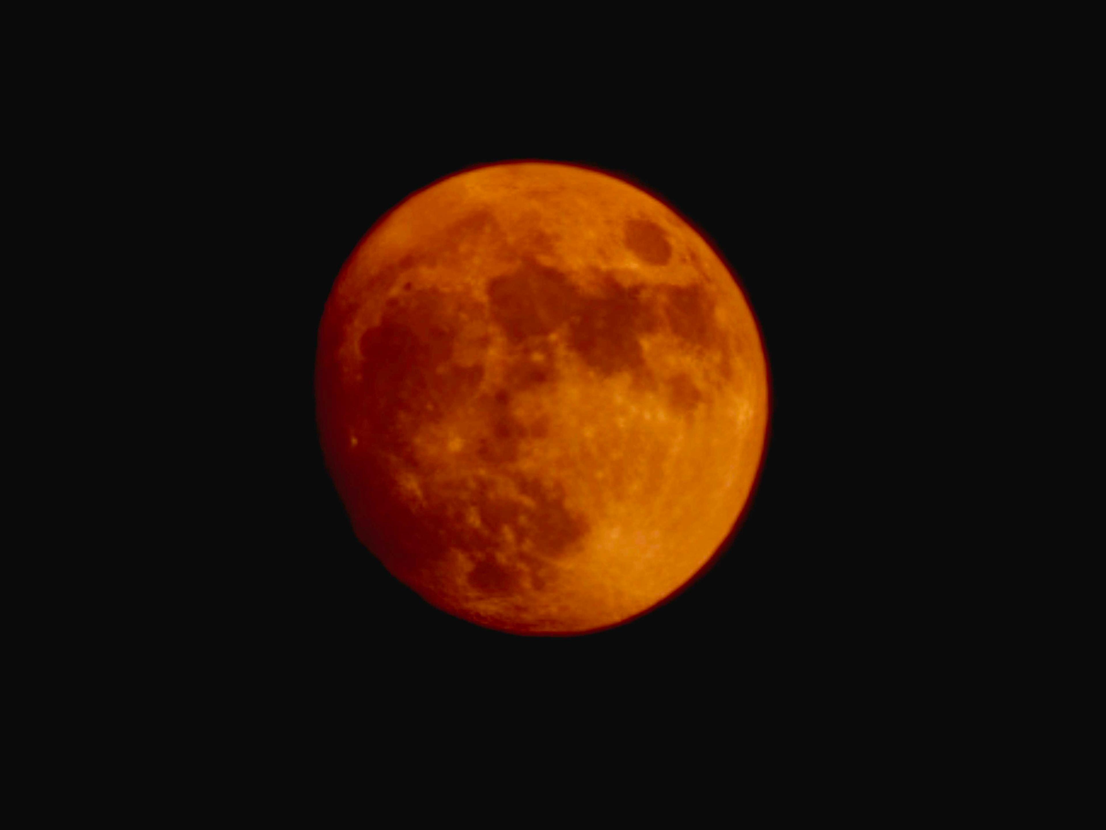 The Moon over Commerce City, United States — full moon, Lunar Day 14