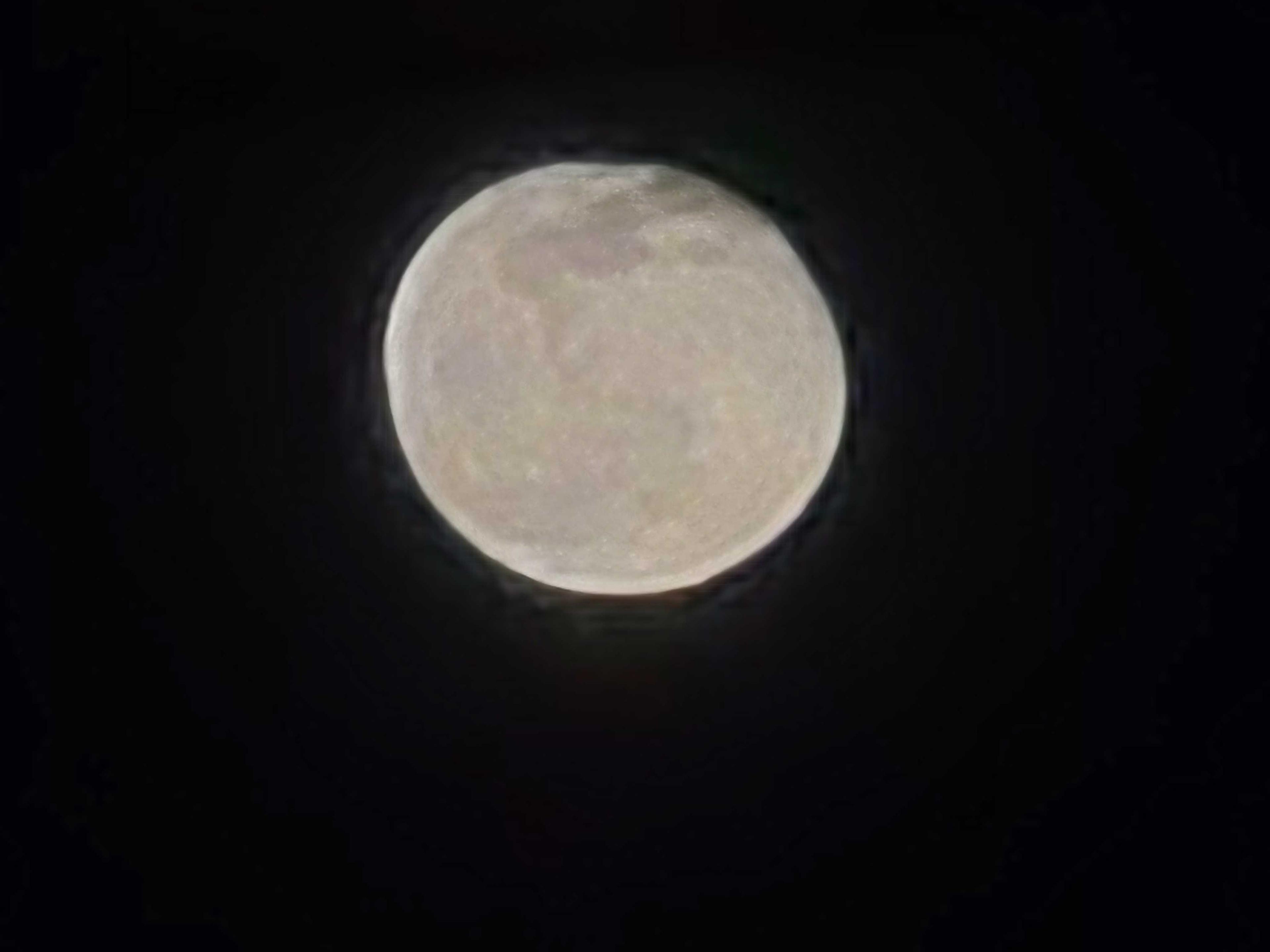 The Moon over Tambon Pa Klok, Thailand — waning gibbous, Lunar Day 18