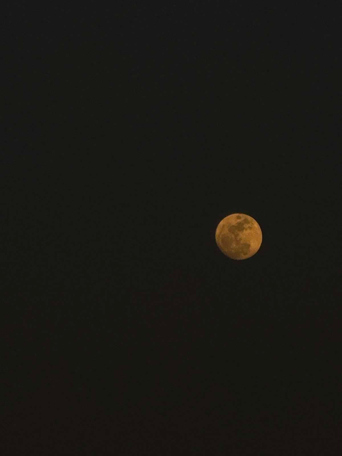 The Moon over Zapopan, México — full moon, Lunar Day 14