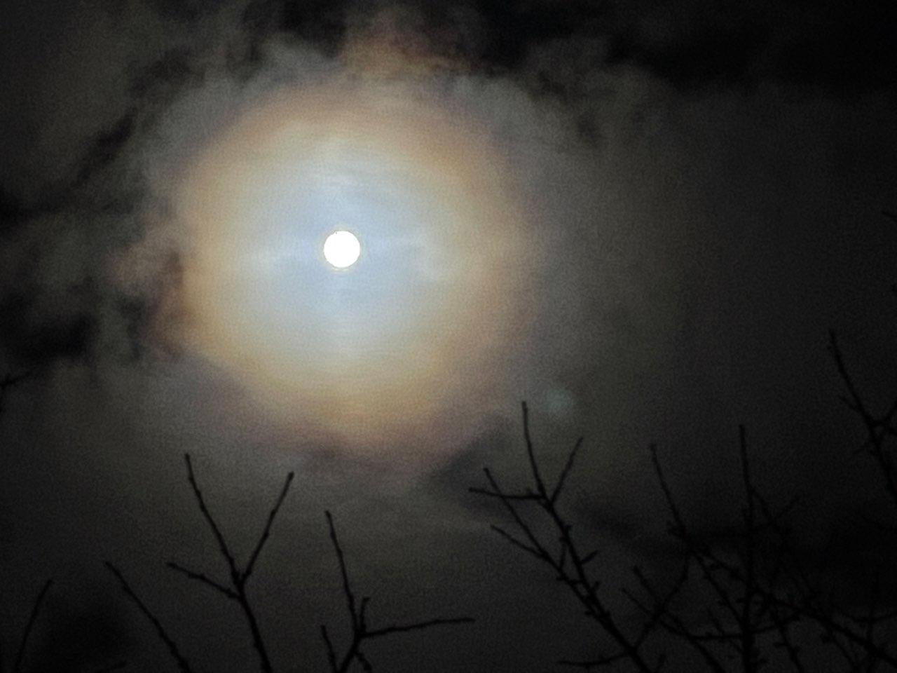 The Moon over Suceava, Romania — full moon, Lunar Day 15