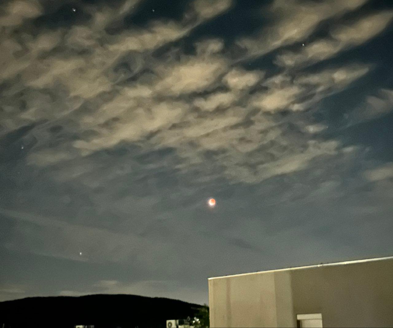 The Moon over Königstetten, Österreich — full moon, Lunar Day 16