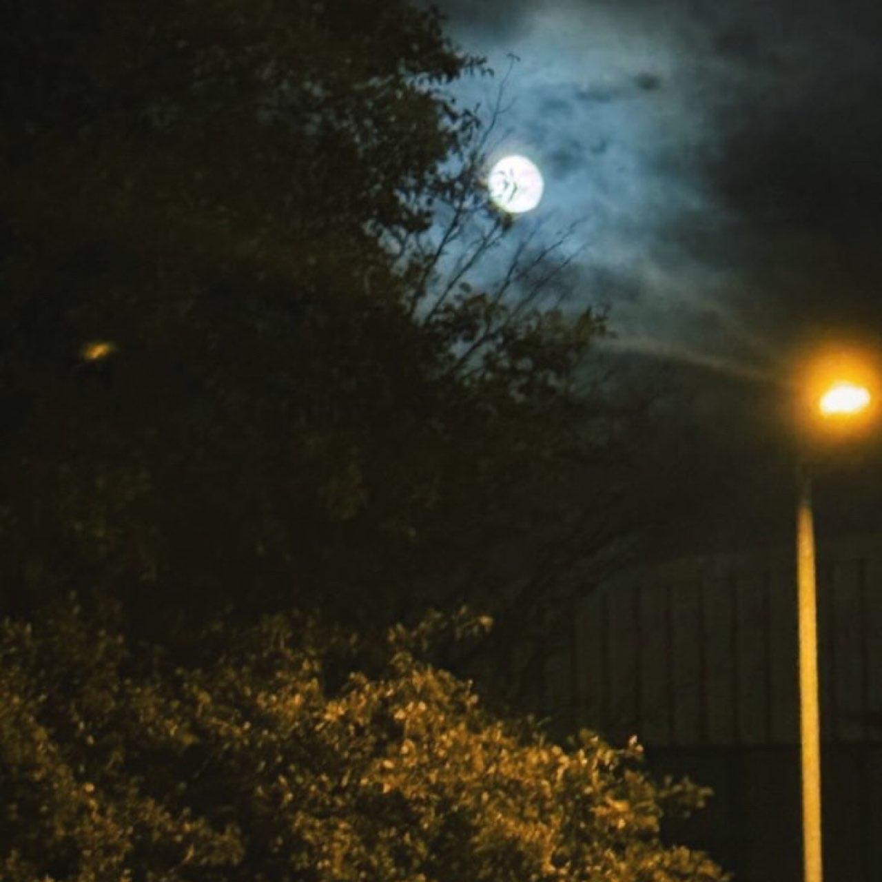 The Moon over Manchester, United Kingdom — waning gibbous, Lunar Day 18