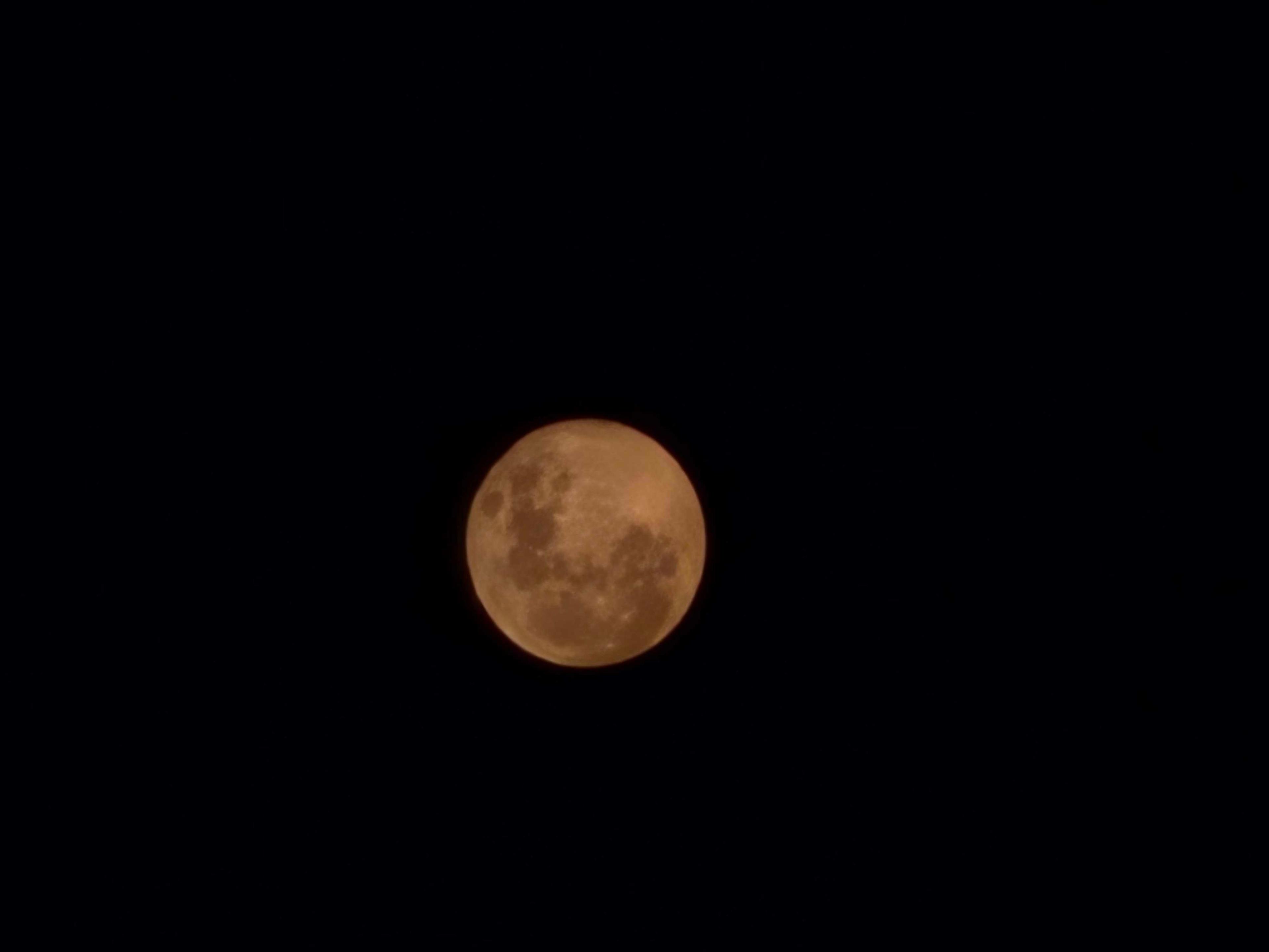 The Moon over Târgoviște, Romania — full moon, Lunar Day 16