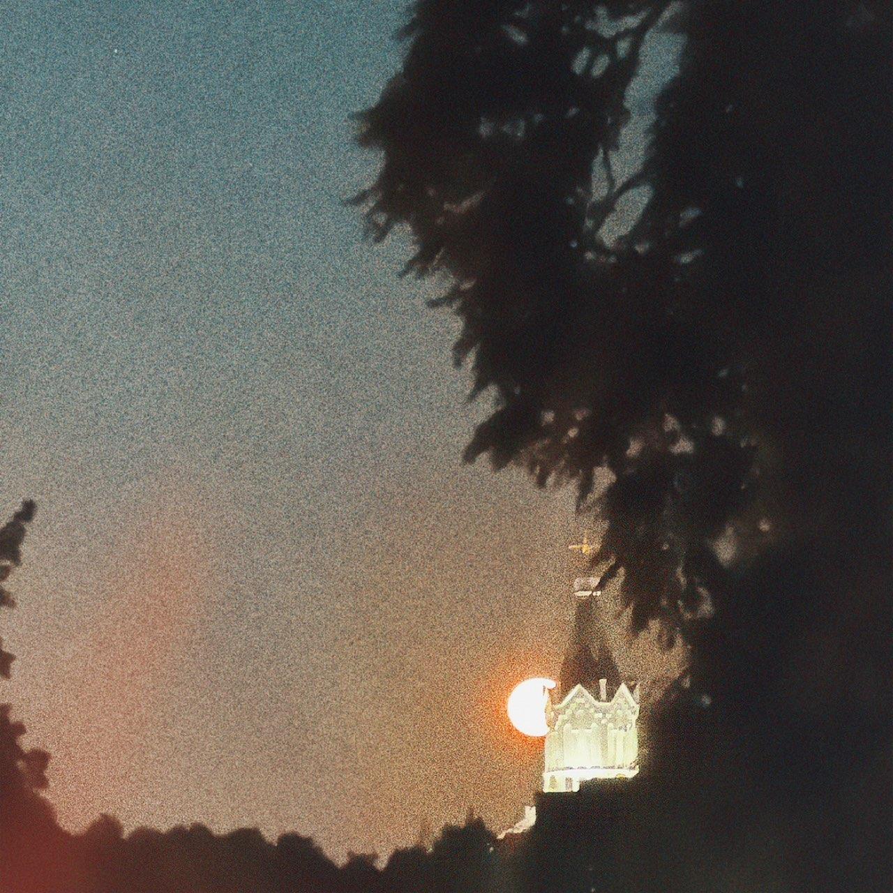 The Moon over Malmö, Sverige — full moon, Lunar Day 15