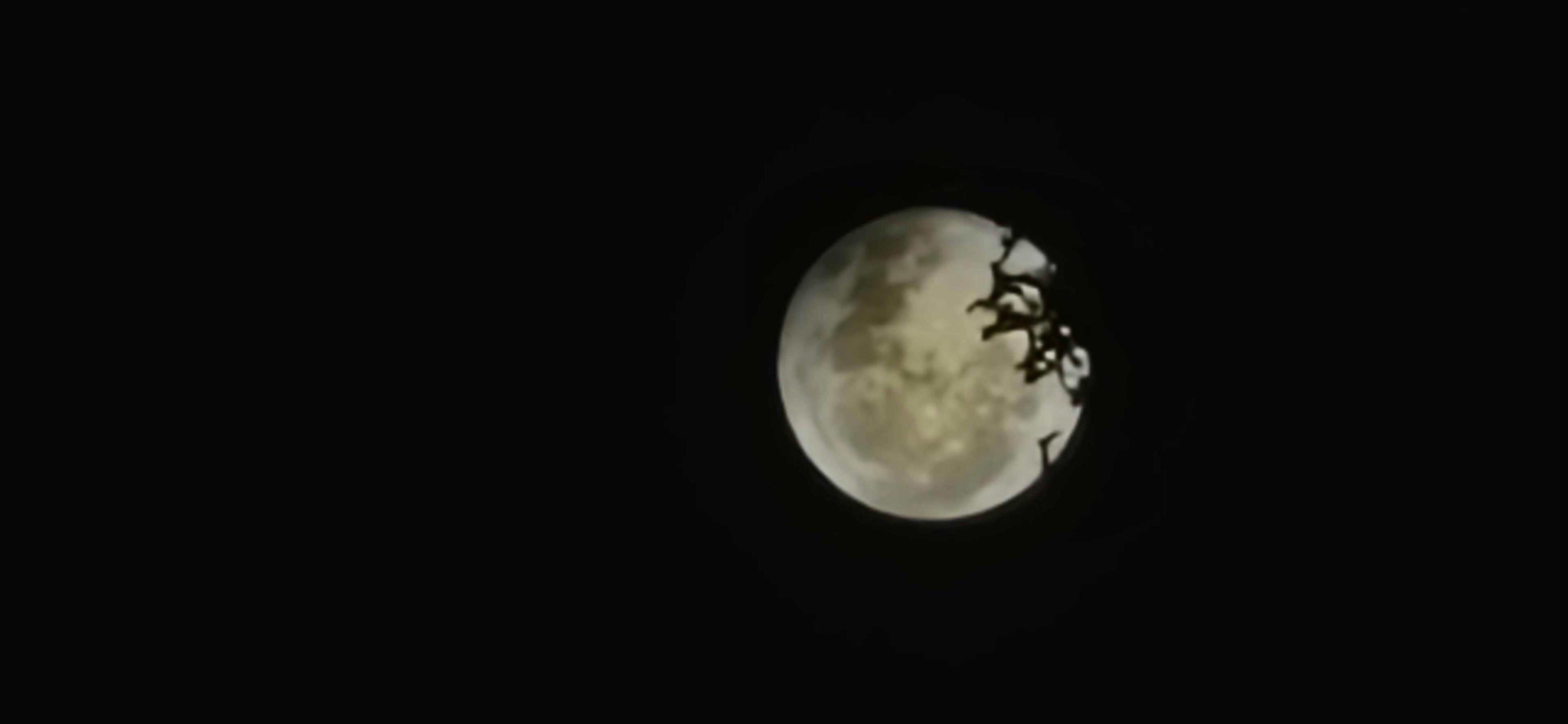 The Moon over Sweden — full moon, Lunar Day 16