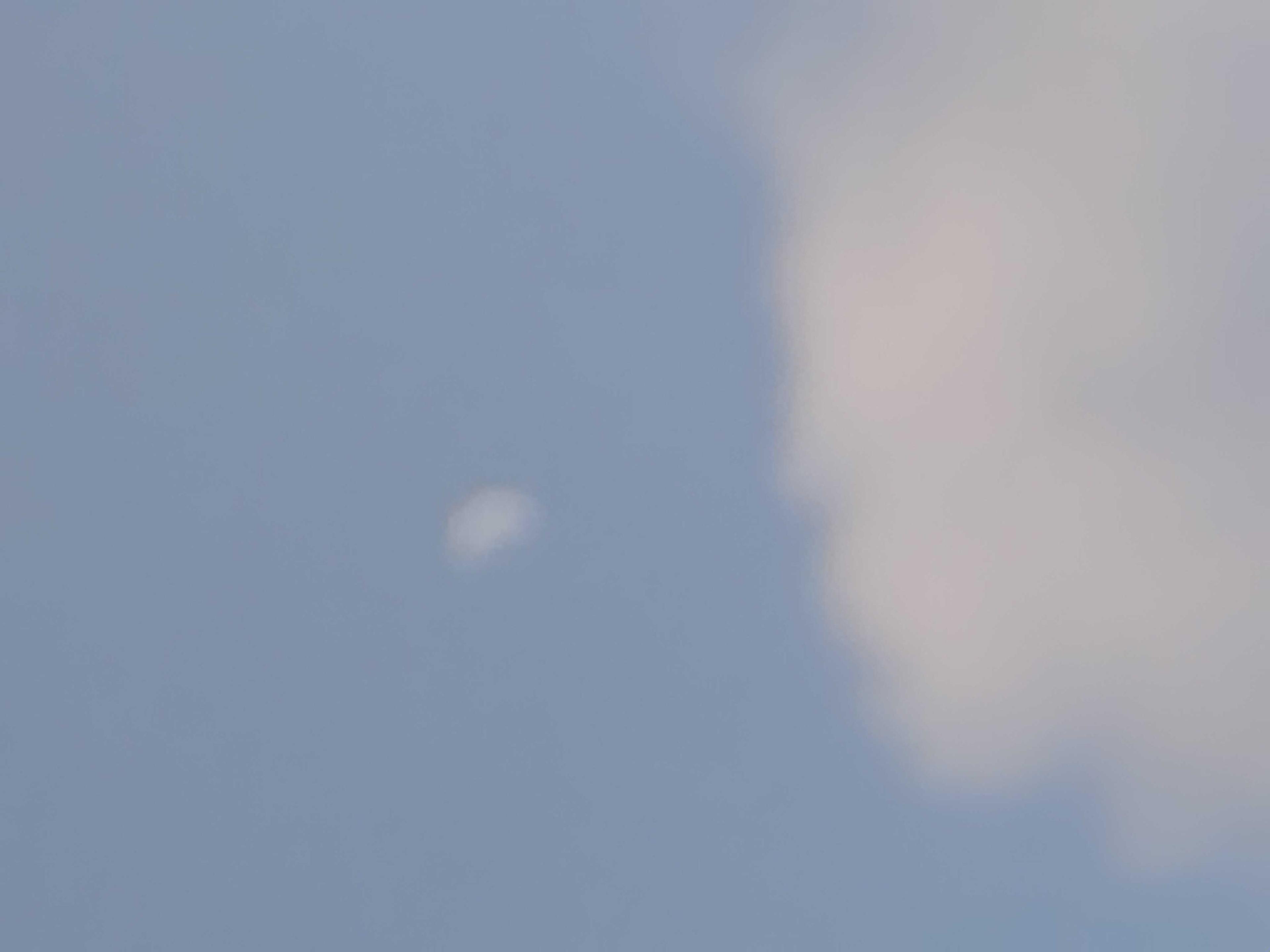 The Moon over United Kingdom — first quarter, Lunar Day 9