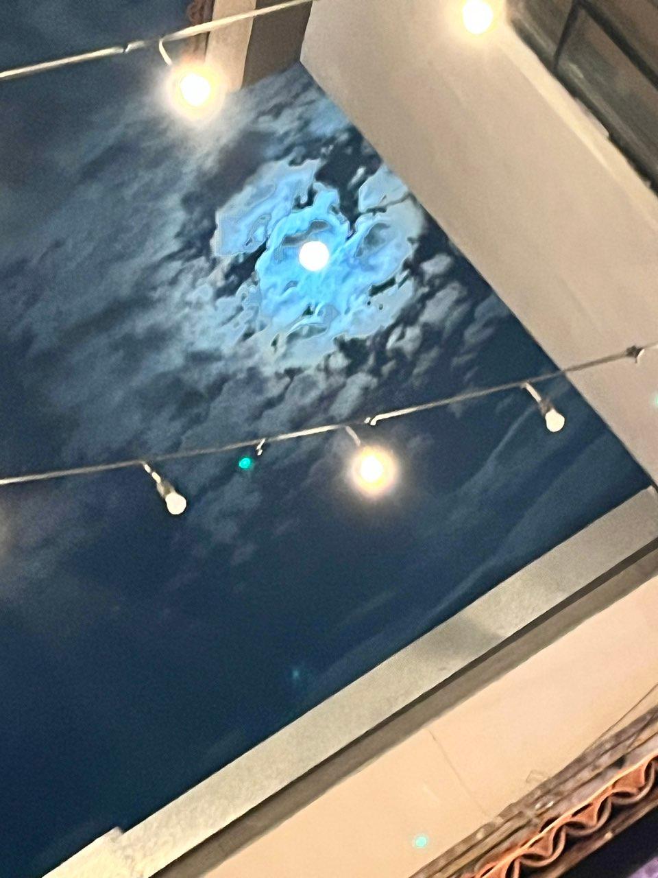 The Moon over Torreón, México — full moon, Lunar Day 16