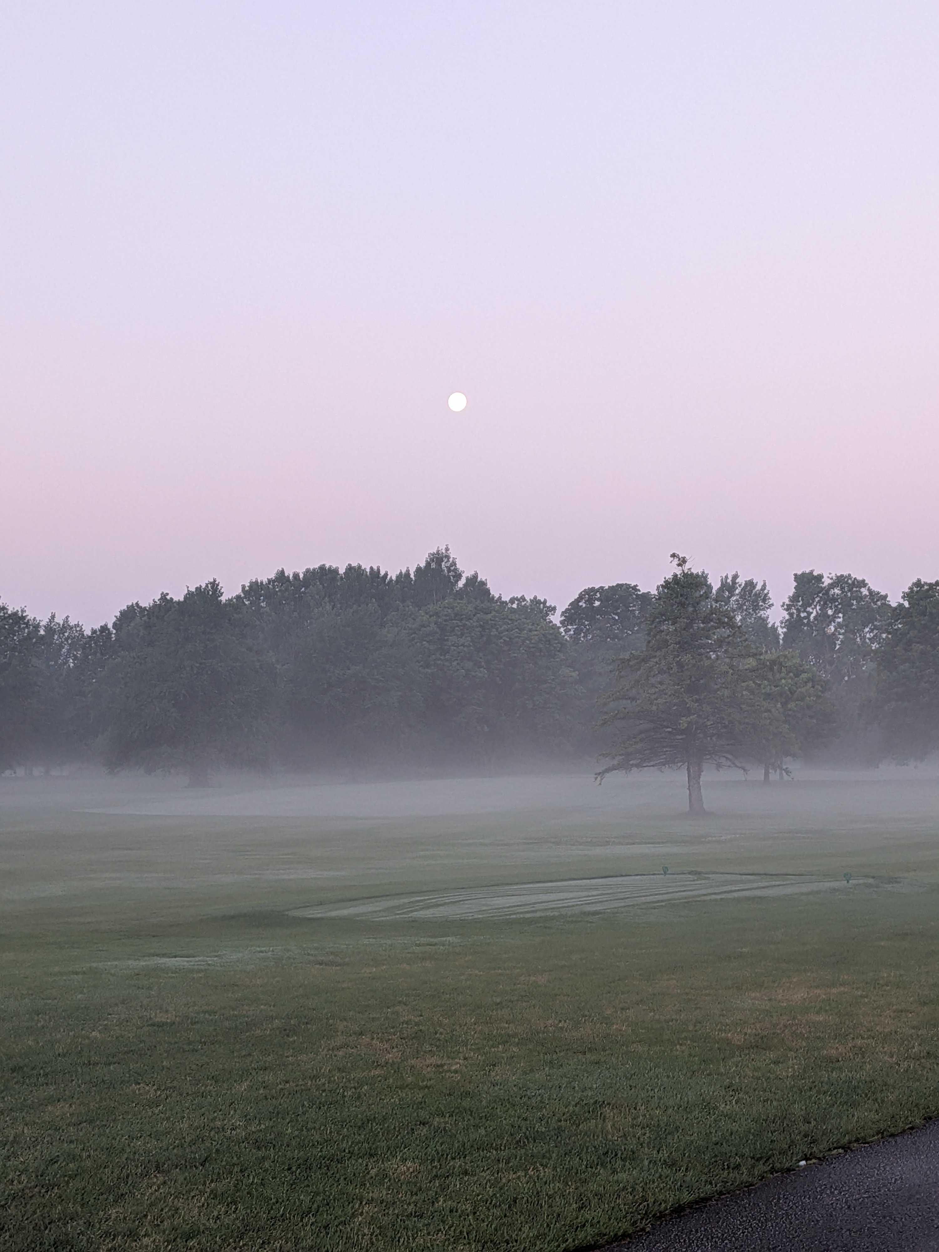 The Moon over Anderson, United States — full moon, Lunar Day 17