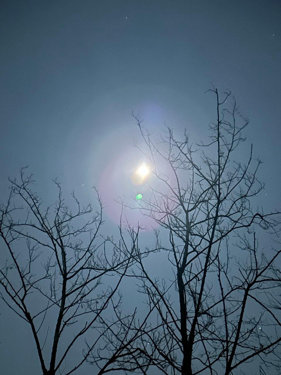 The Moon over Mugnano di Napoli, Italia — full moon, Lunar Day 15