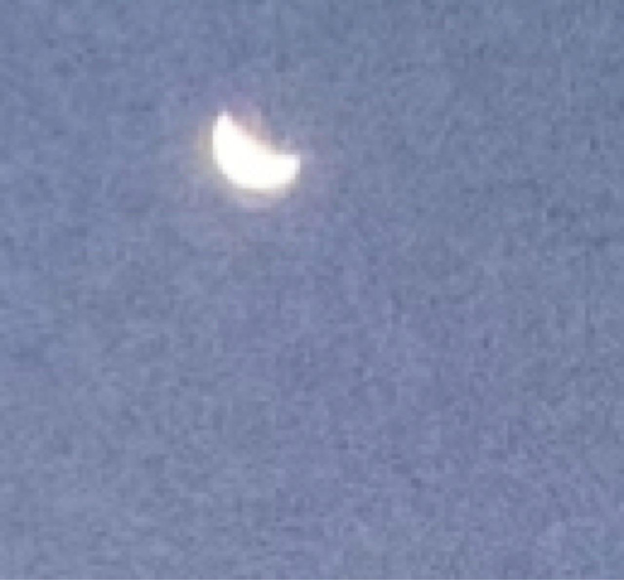 The Moon over Shepparton North, Australia — first quarter, Lunar Day 7