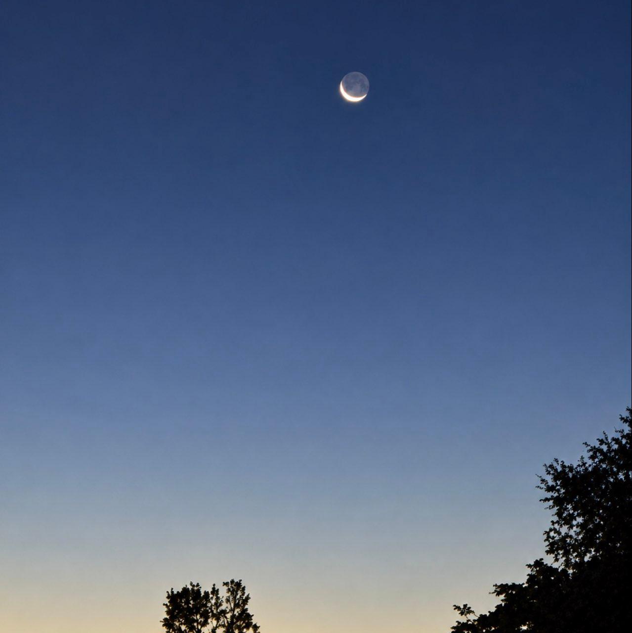 The Moon over Colorado Springs, United States — waning crescent, Lunar Day 28