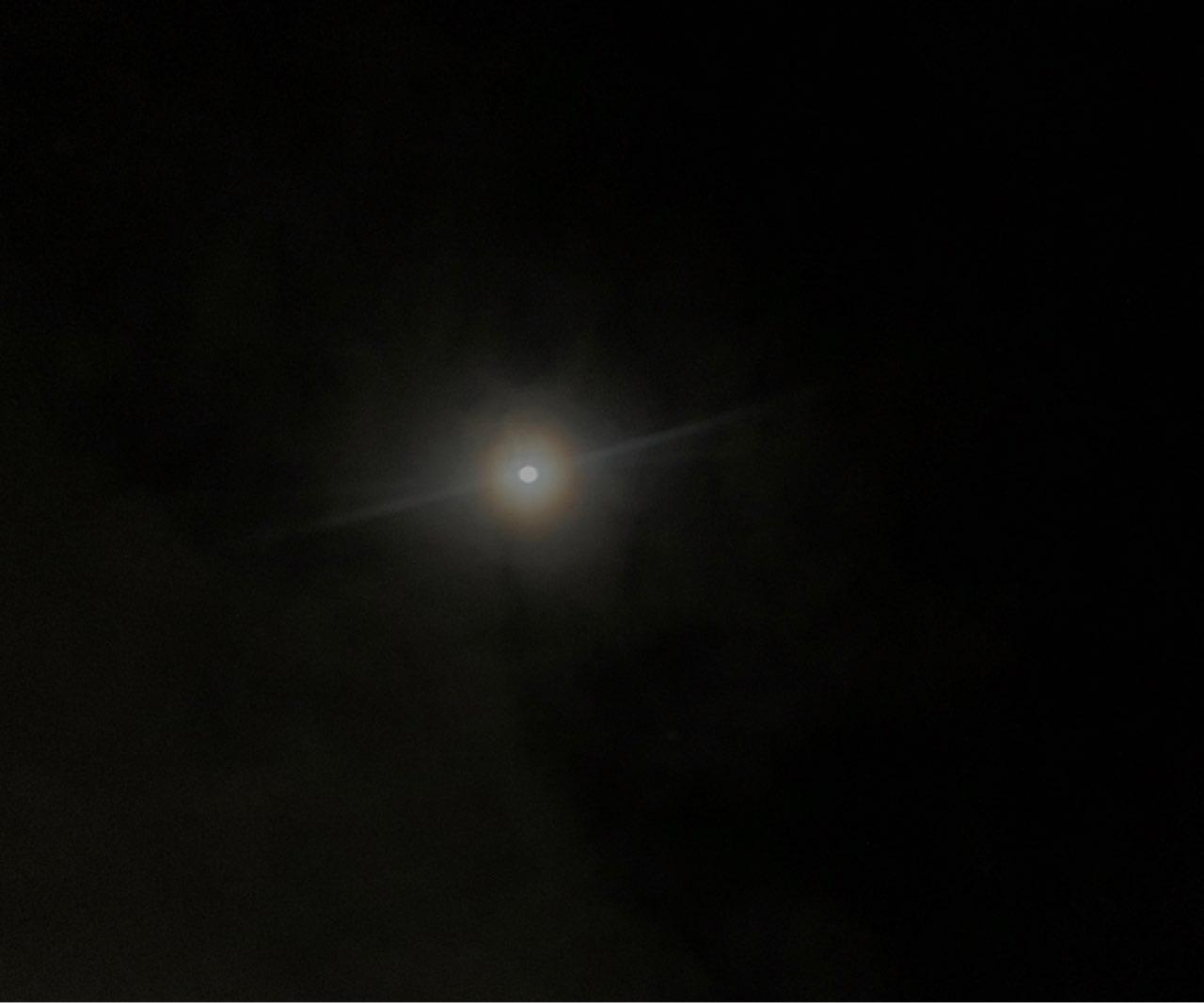 The Moon over Tijuana, México — full moon, Lunar Day 14