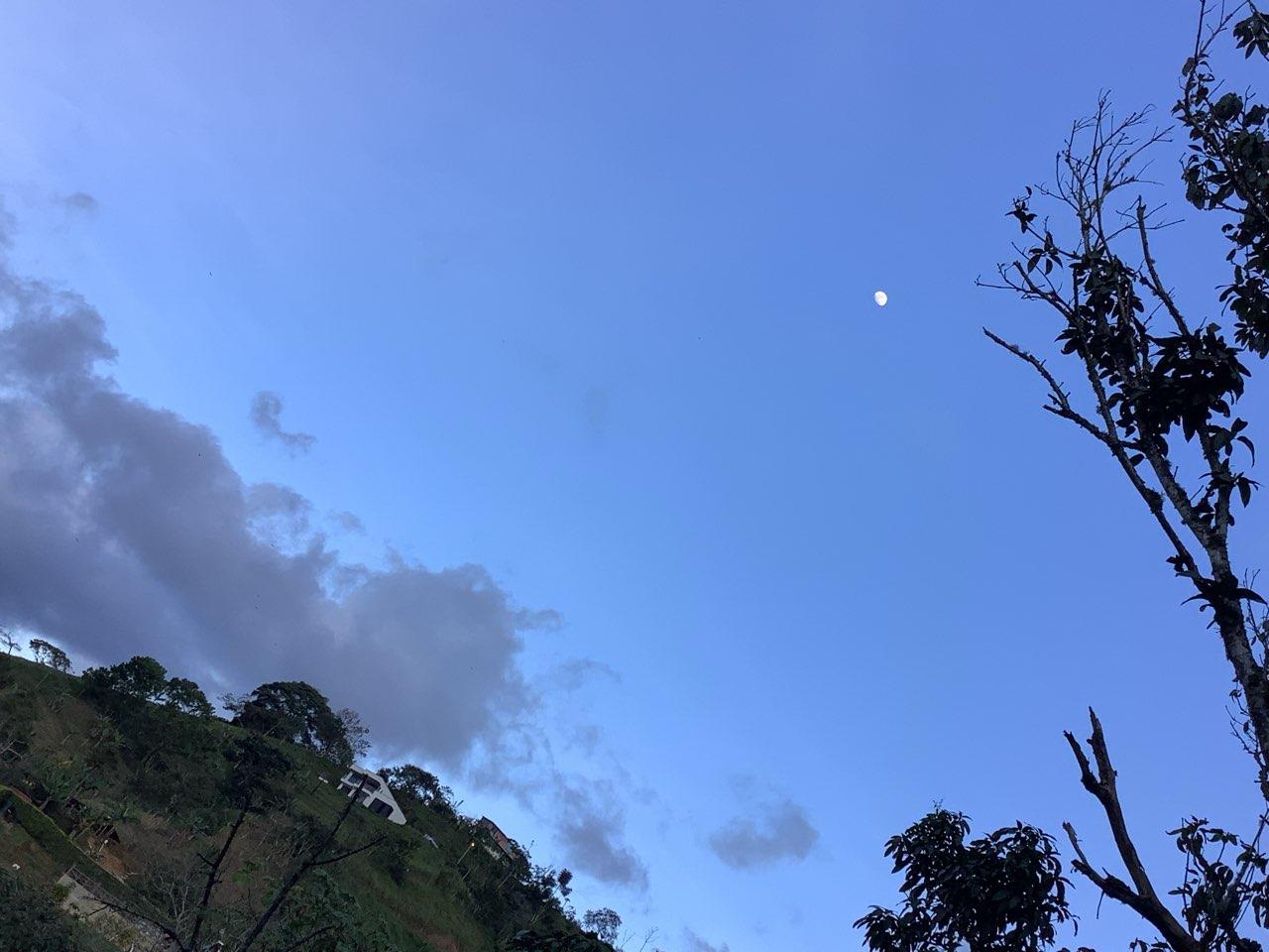 The Moon over Itagüi, Colombia — last quarter, Lunar Day 24