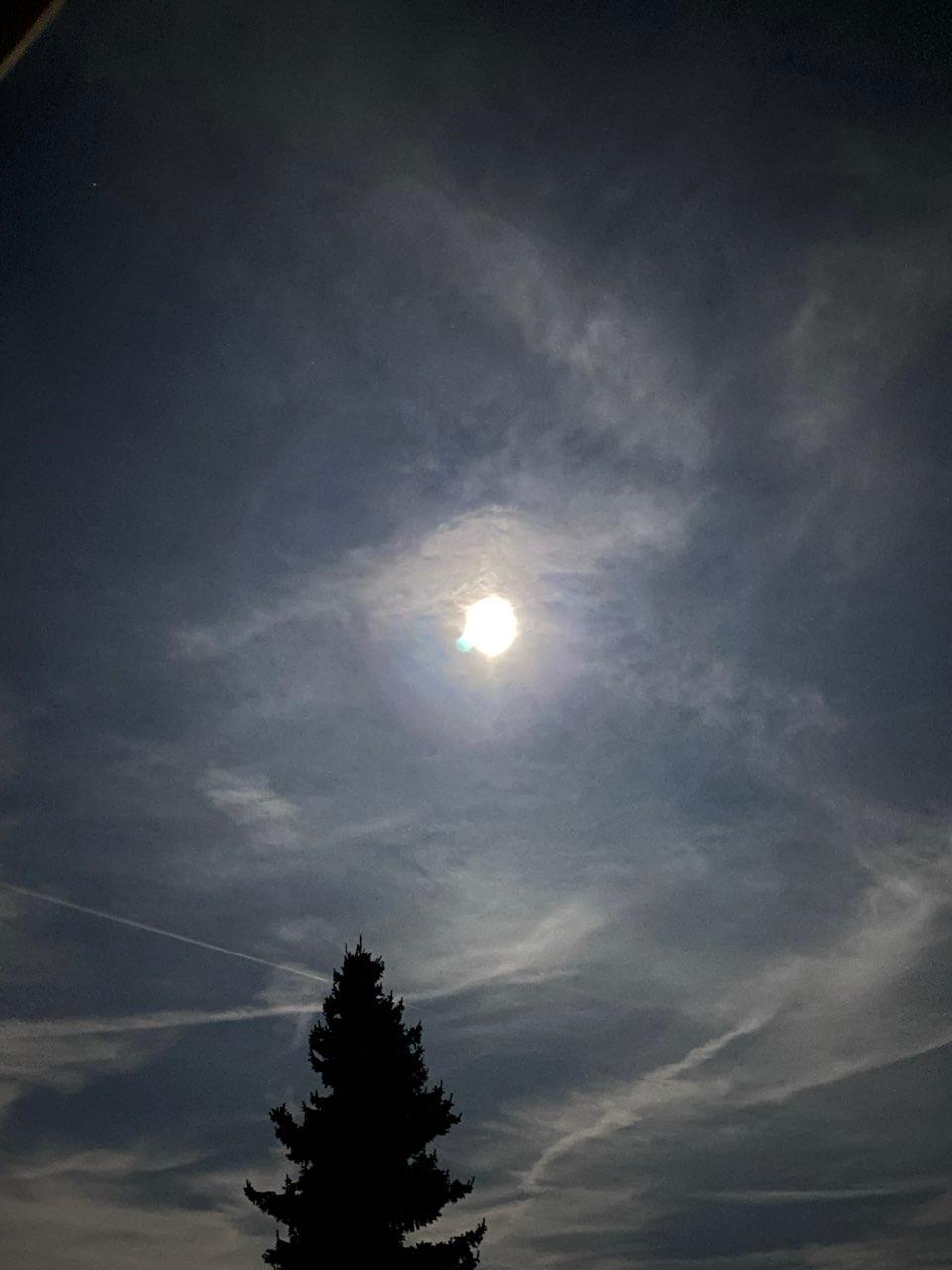 The Moon over Hildisrieden, Schweiz — full moon, Lunar Day 15