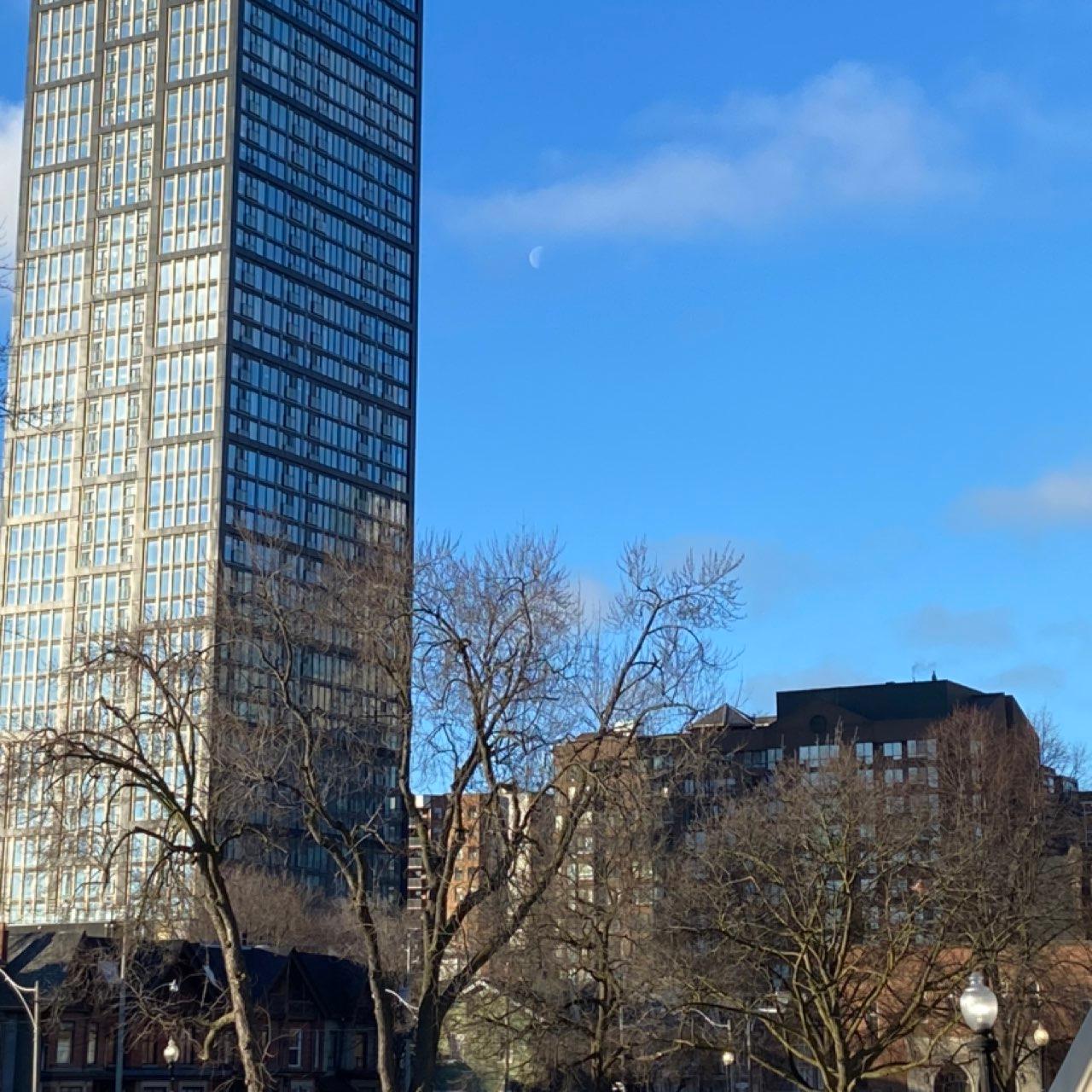 The Moon over Toronto, Canada — last quarter, Lunar Day 23