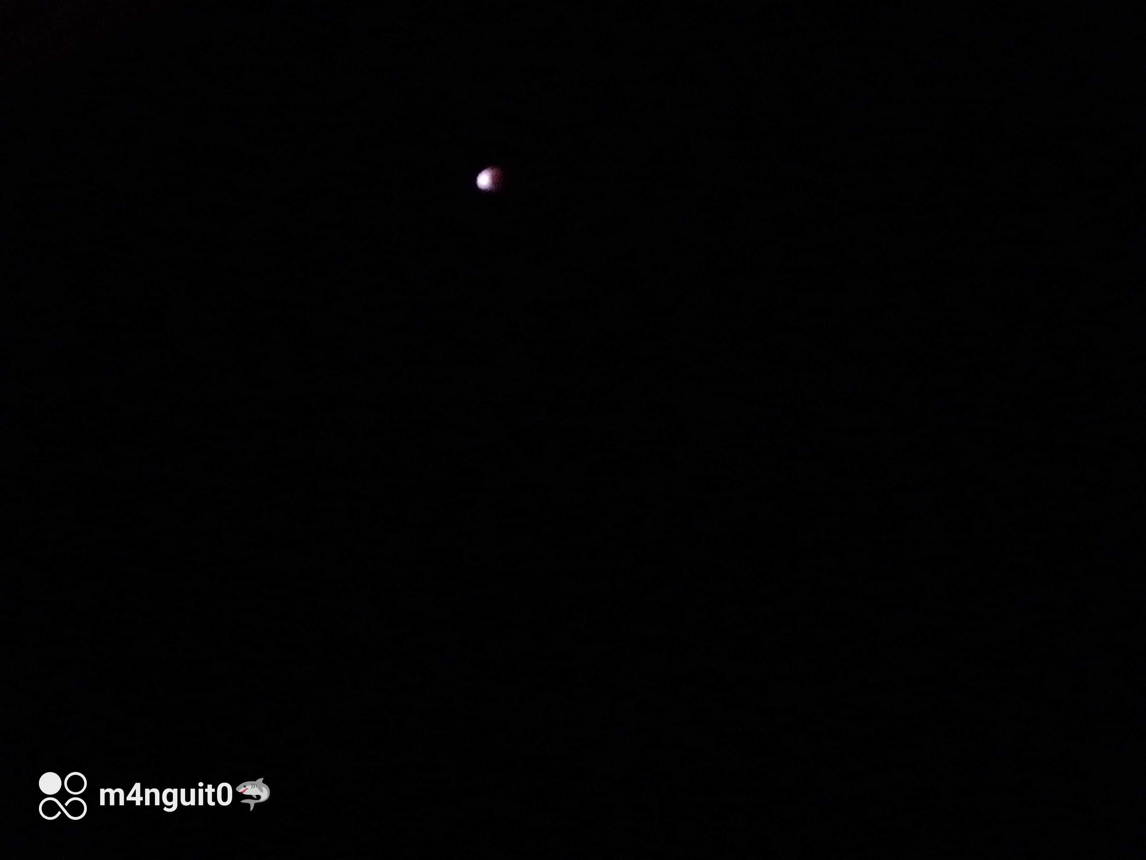 The Moon over Oruro, Bolivia — full moon, Lunar Day 16