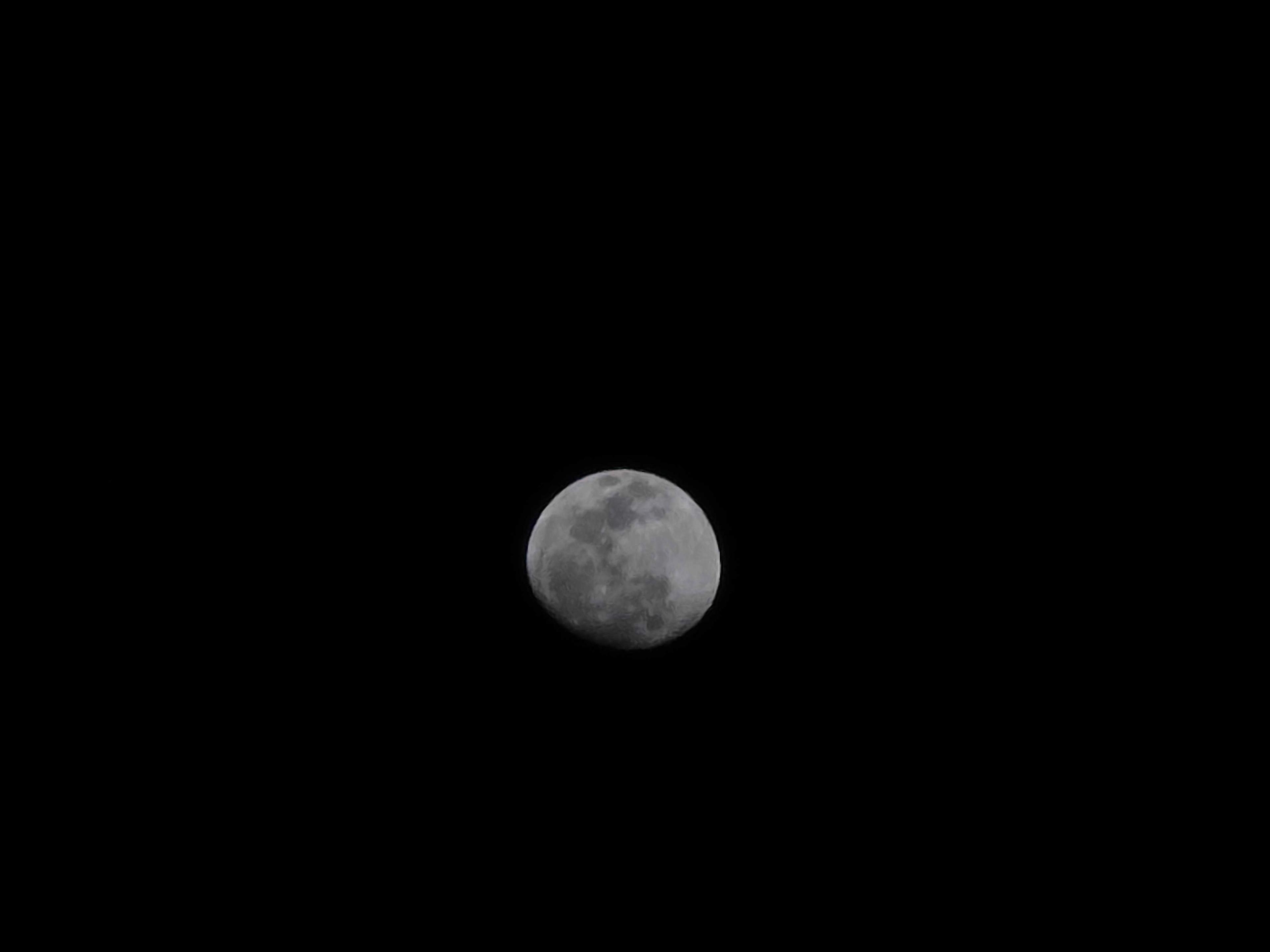 The Moon over Saratoga Springs, United States — waxing gibbous, Lunar Day 14