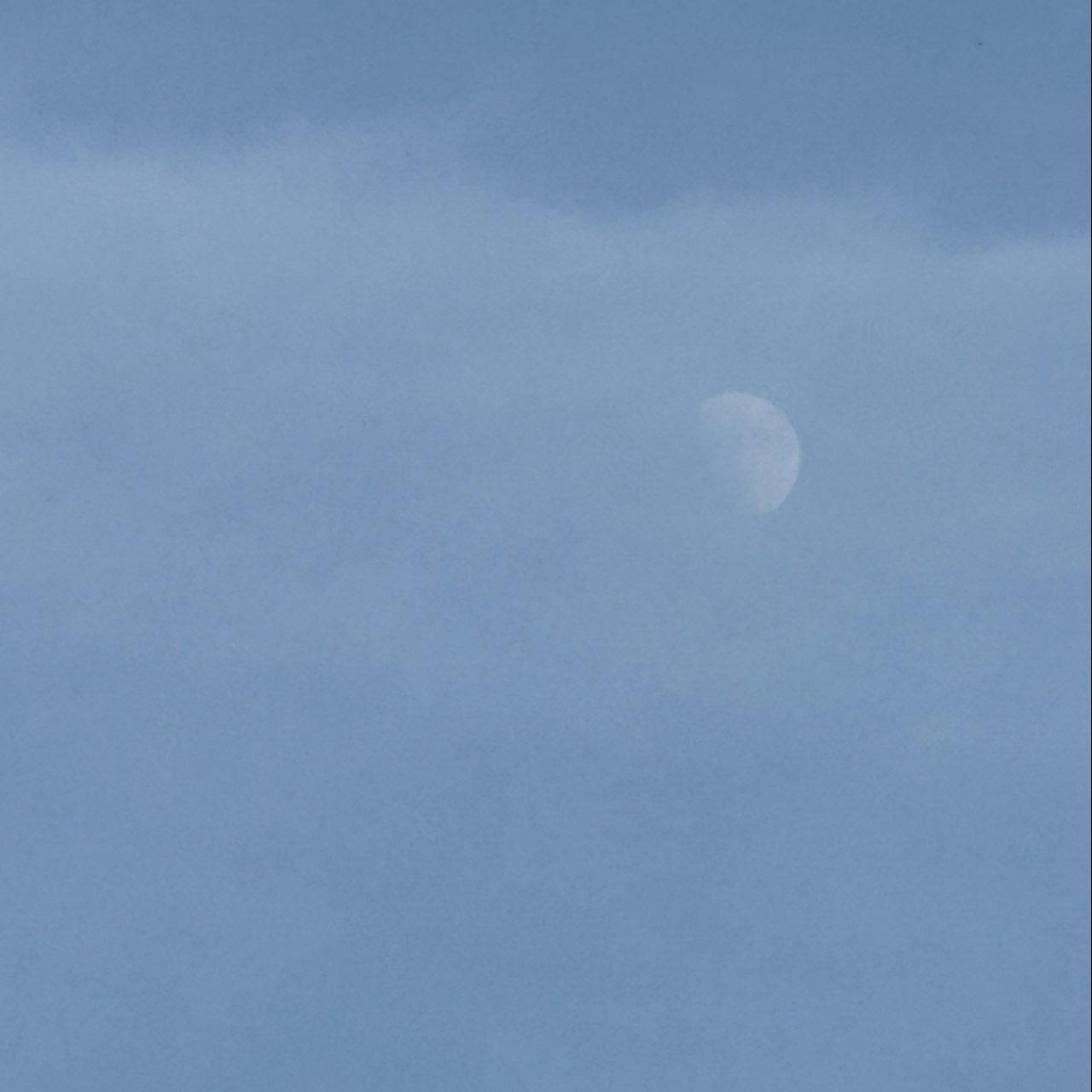 The Moon over New Orleans, United States — waxing gibbous, Lunar Day 11