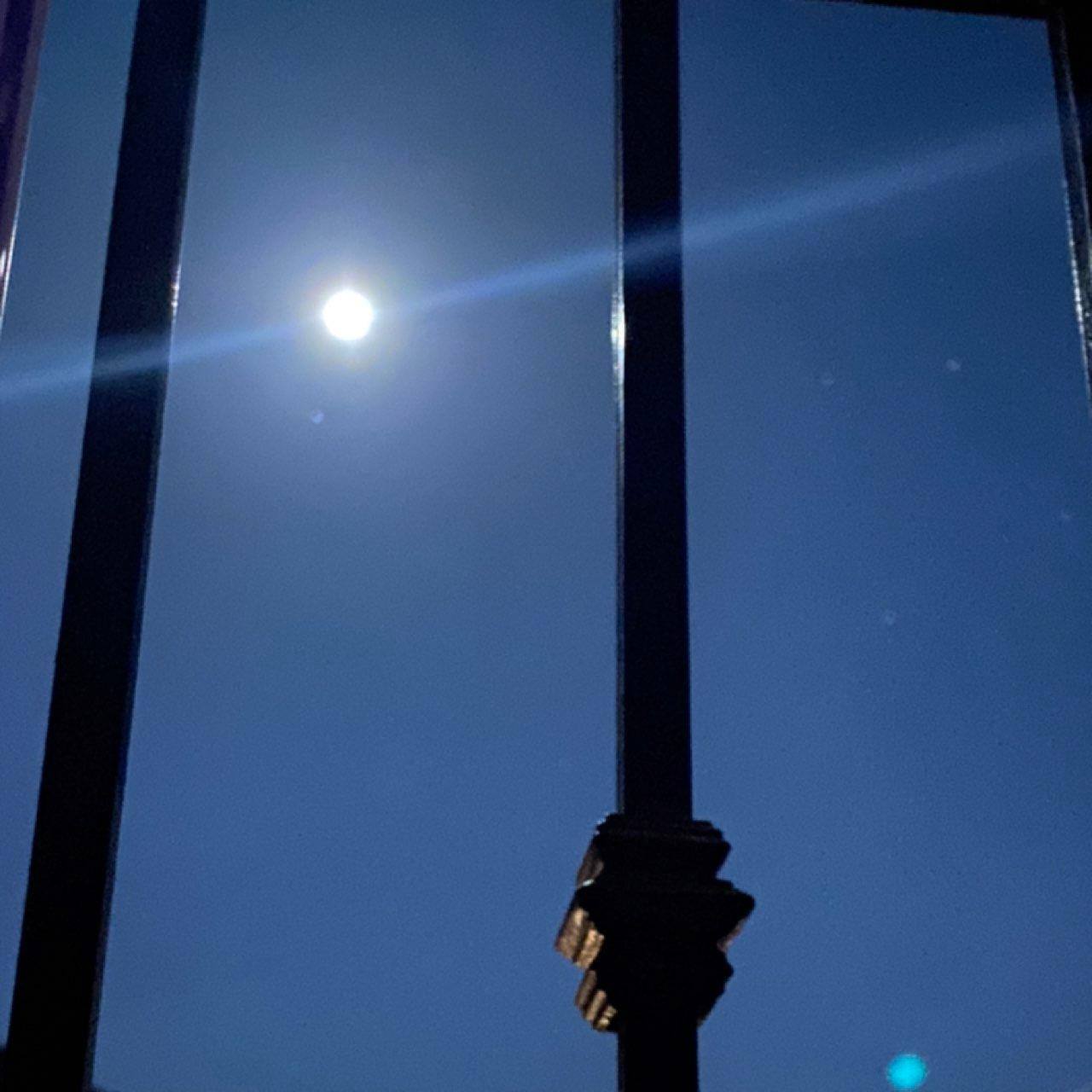 The Moon over Vélez-Málaga, España — full moon, Lunar Day 15