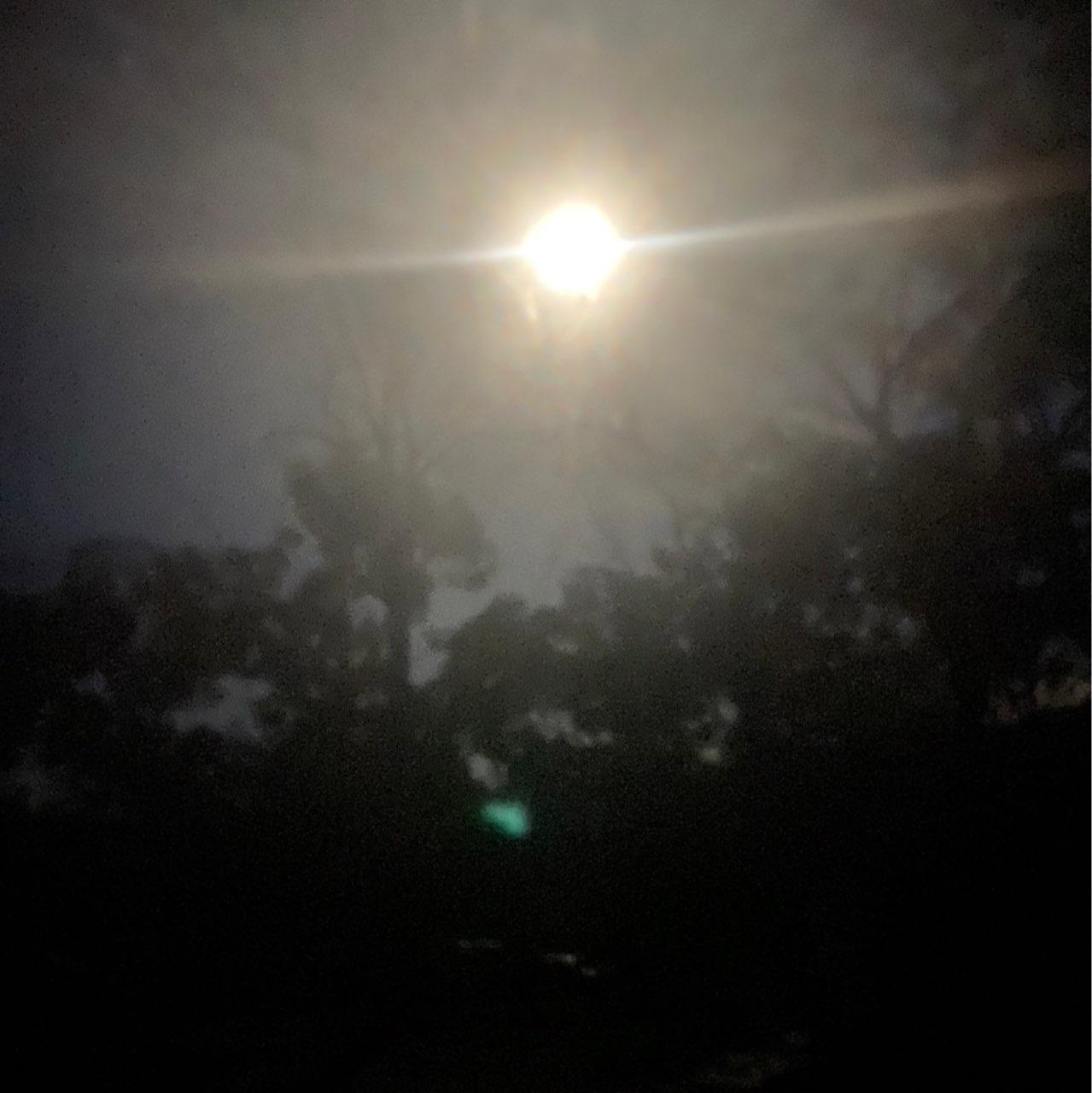 The Moon over Uralla, Australia — full moon, Lunar Day 14