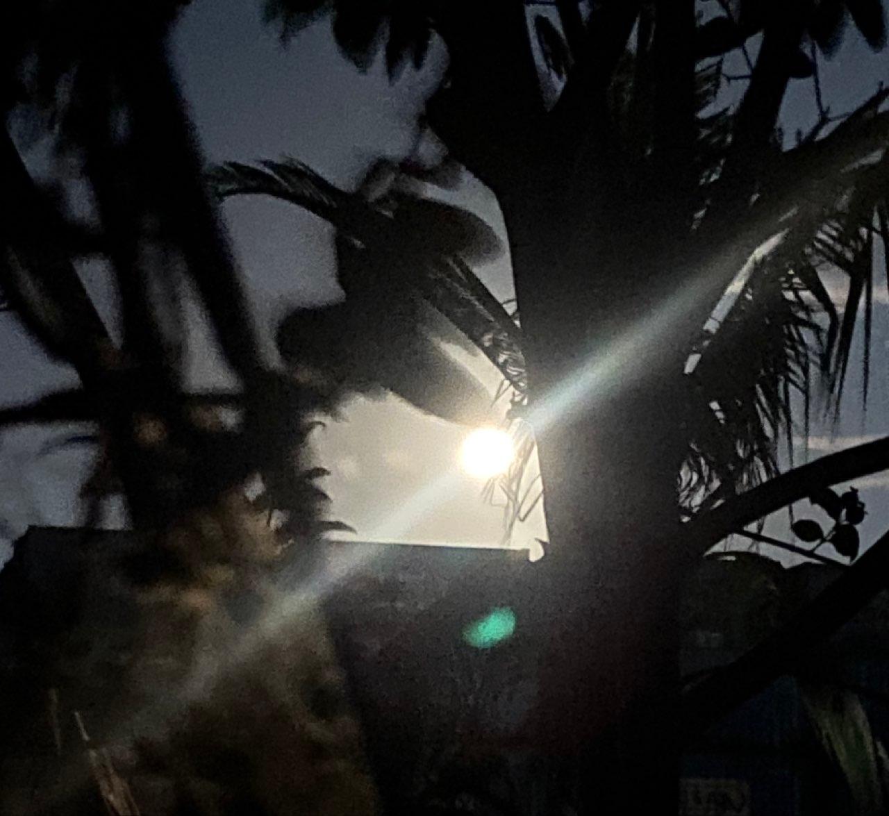 The Moon over Cagayan de Oro, Philippines — full moon, Lunar Day 16