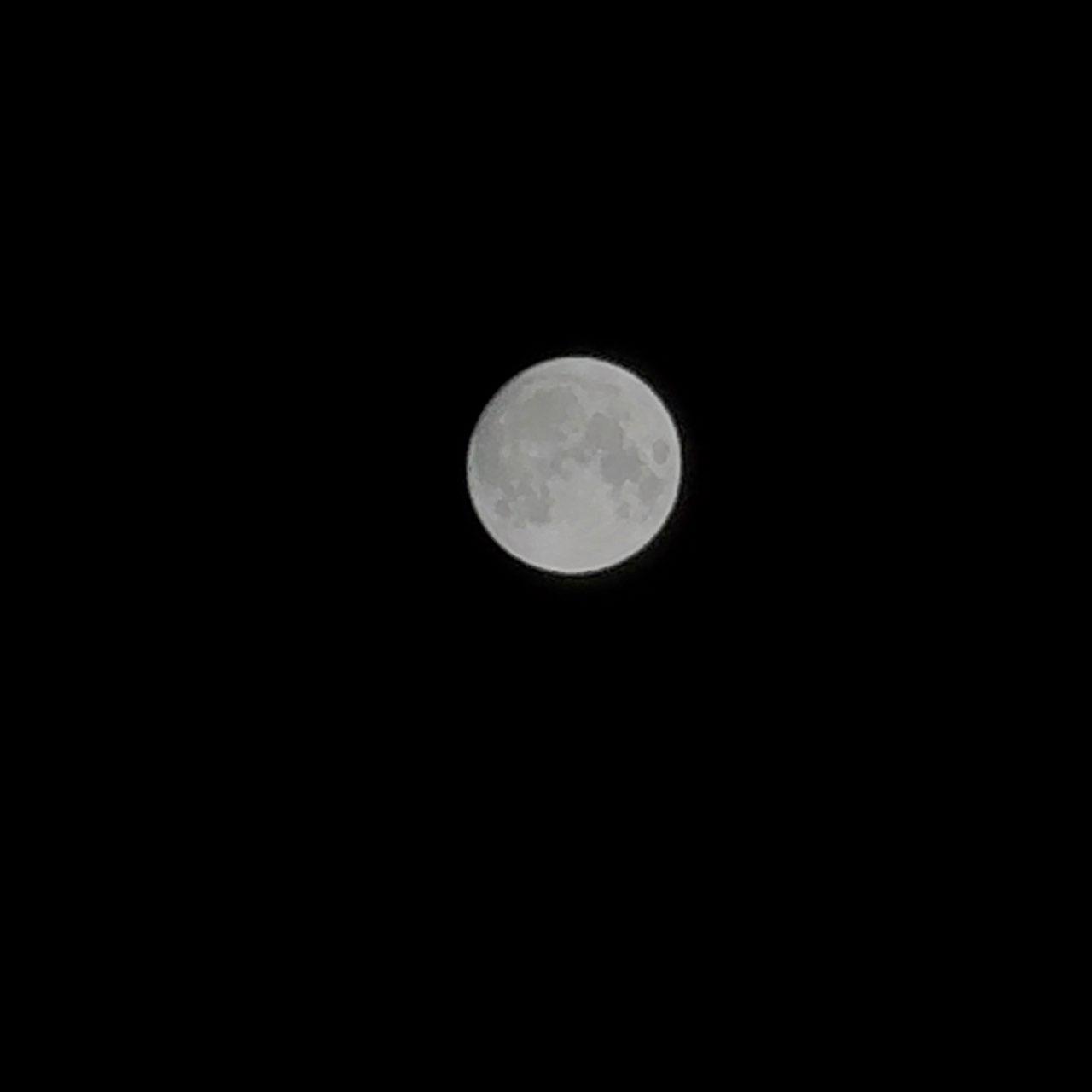 The Moon over Las Jarretaderas, México — full moon, Lunar Day 14