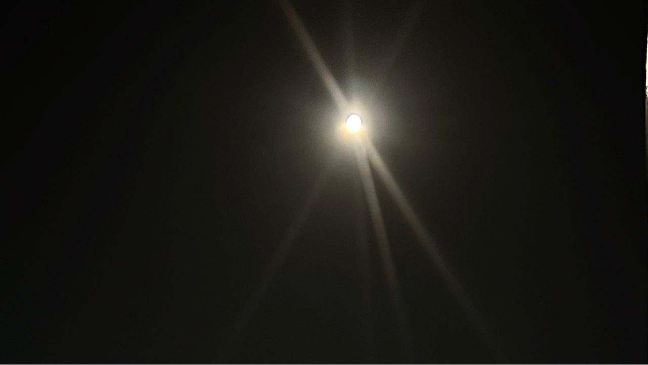 The Moon over Bangkok, Thailand — full moon, Lunar Day 15