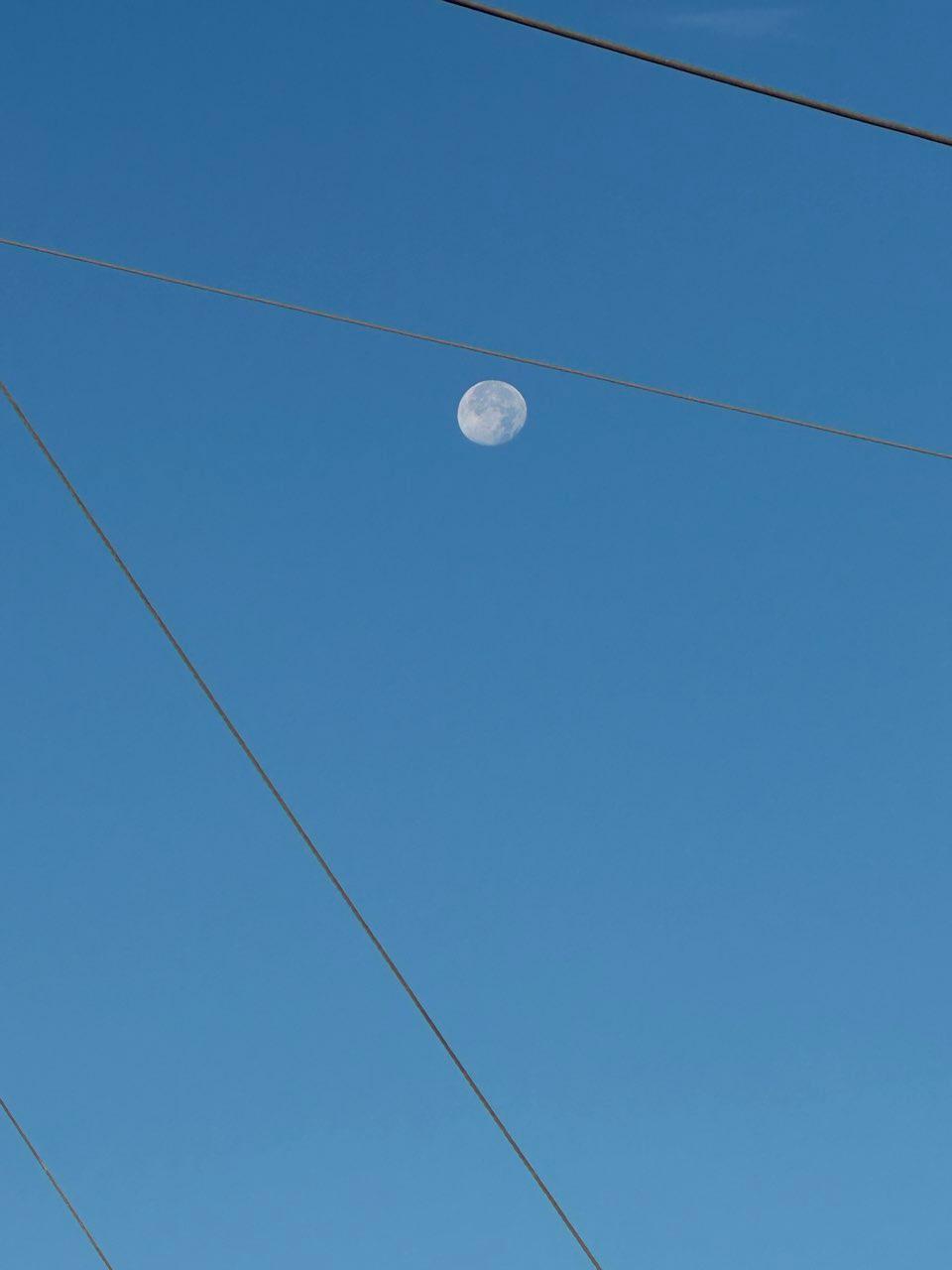 The Moon over Farmers Branch, Estados Unidos — waning gibbous, Lunar Day 17
