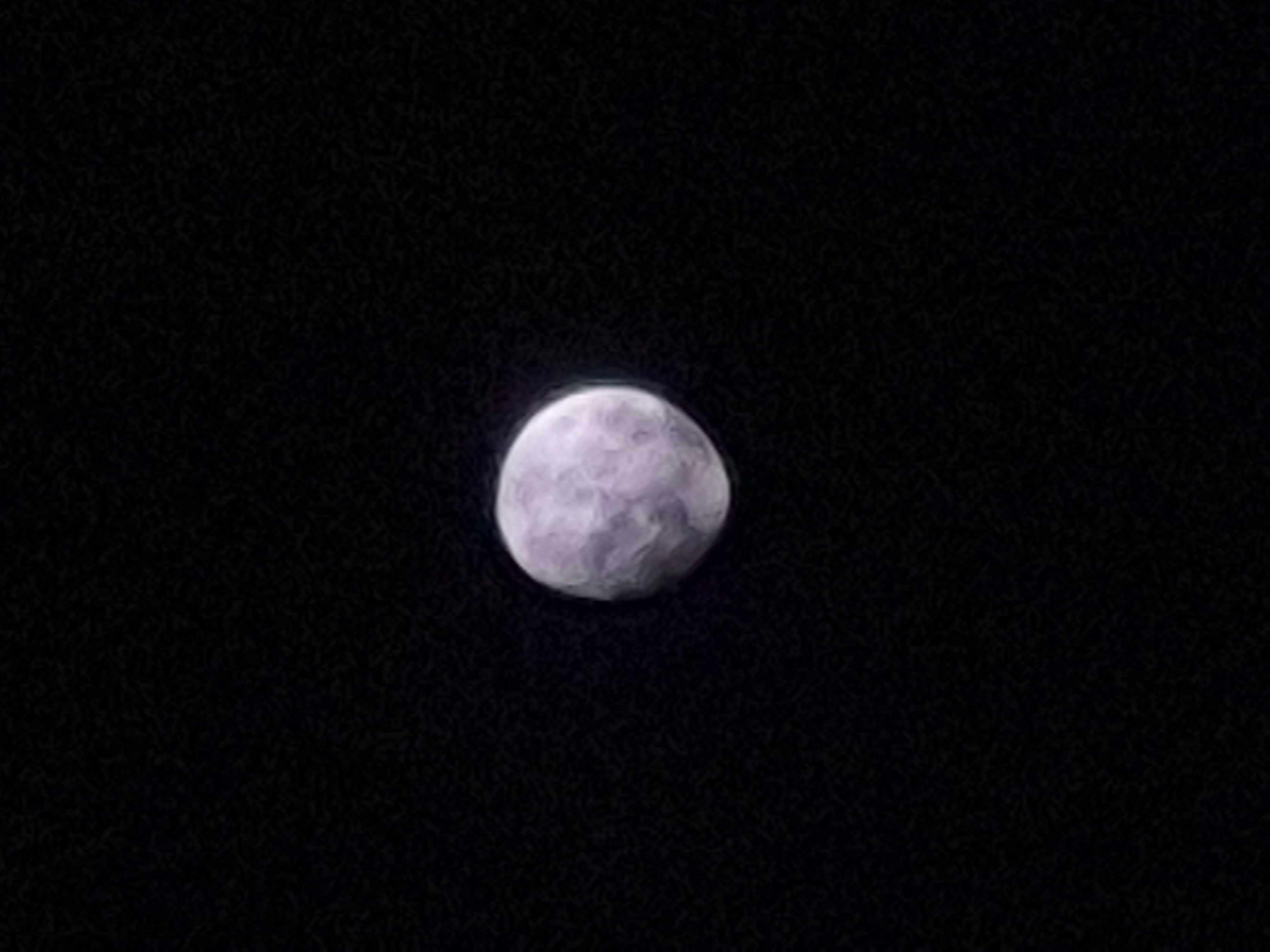 The Moon over Susanville, United States — waxing gibbous, Lunar Day 13