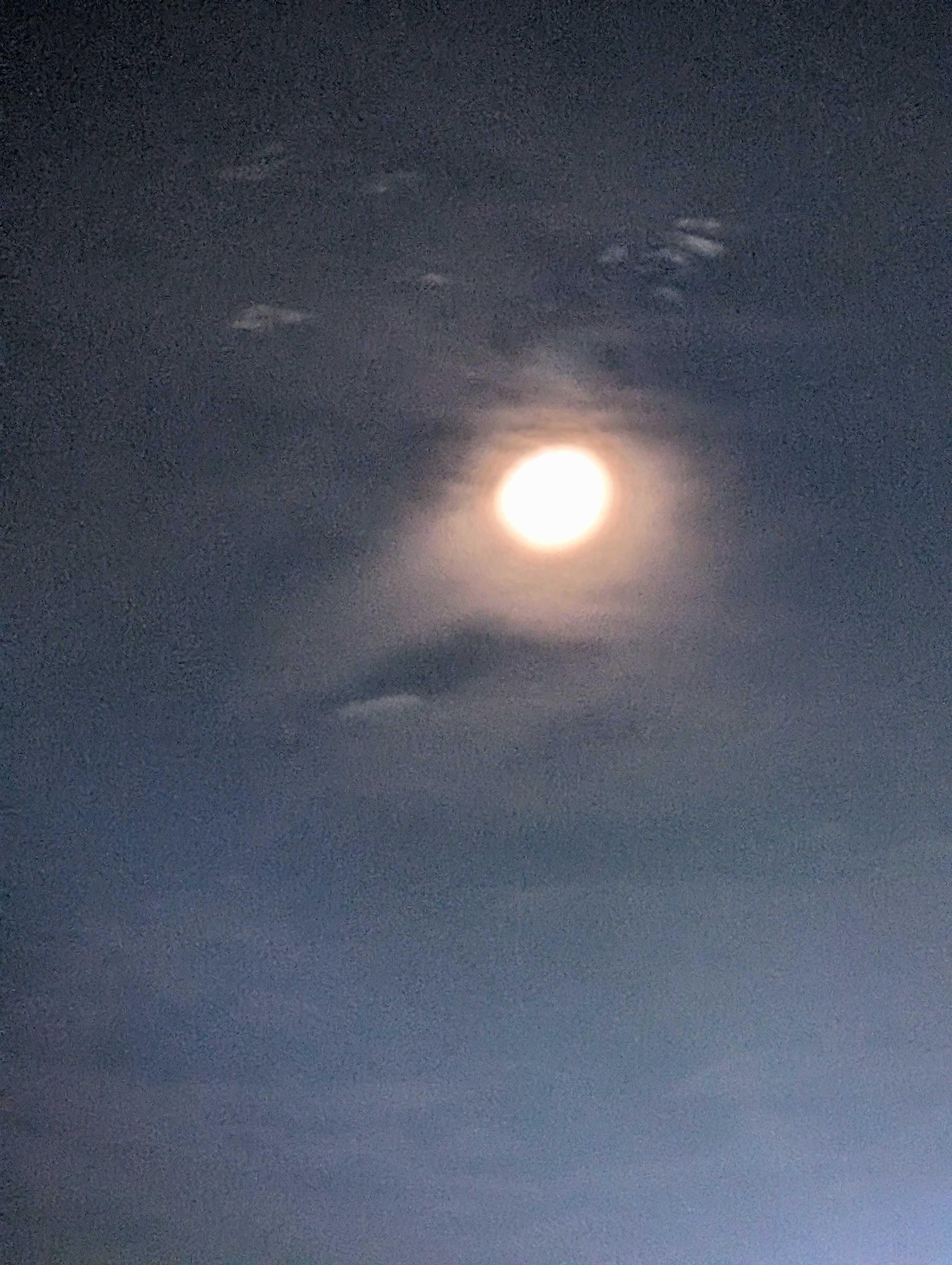The Moon over Port St. Lucie, United States — waxing gibbous, Lunar Day 13