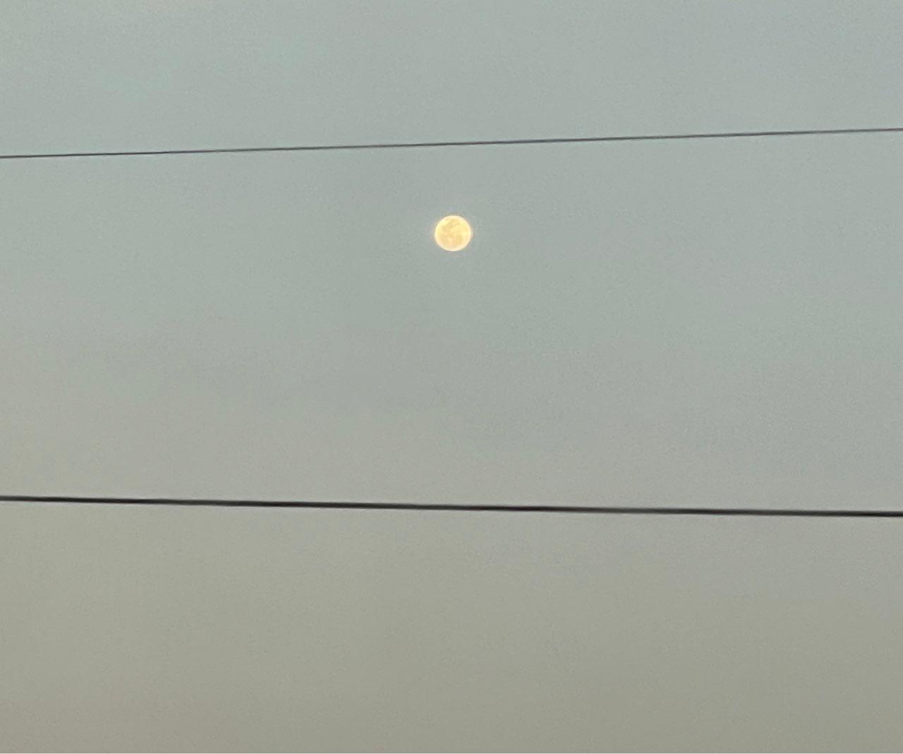 The Moon over Mueang Chiang Mai, Thailand — full moon, Lunar Day 15