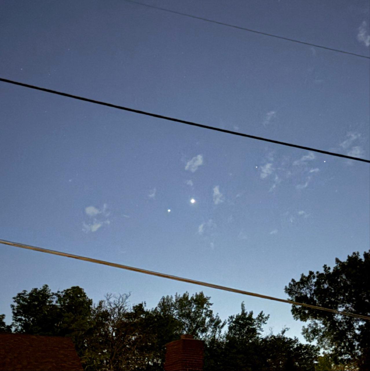 The Moon over Denver, United States — last quarter, Lunar Day 23