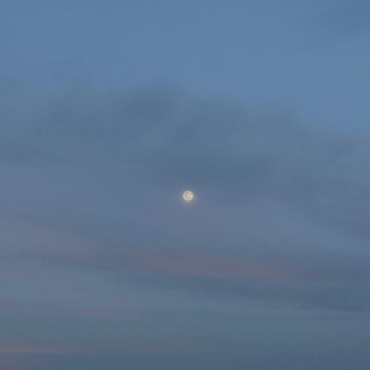 The Moon over Phuket, Thailand — full moon, Lunar Day 14