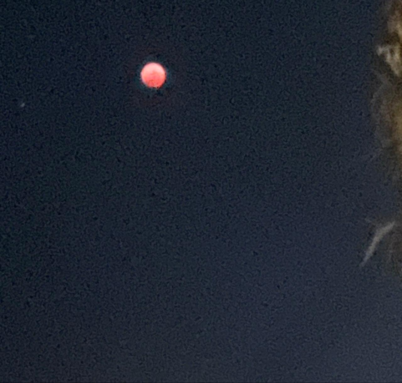The Moon over Sunbury, Australia — full moon, Lunar Day 16