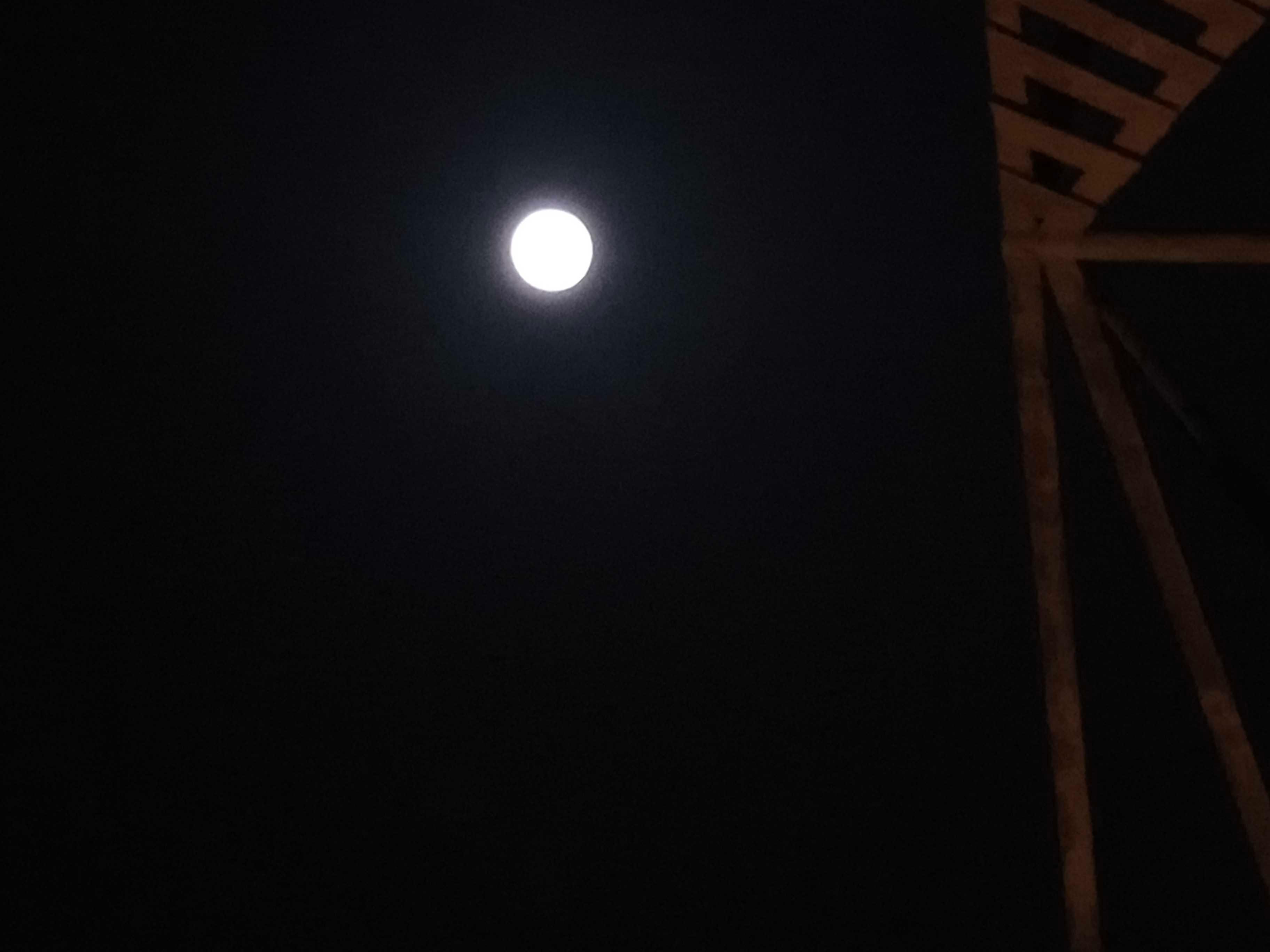 The Moon over Copiapó, Chile — full moon, Lunar Day 16