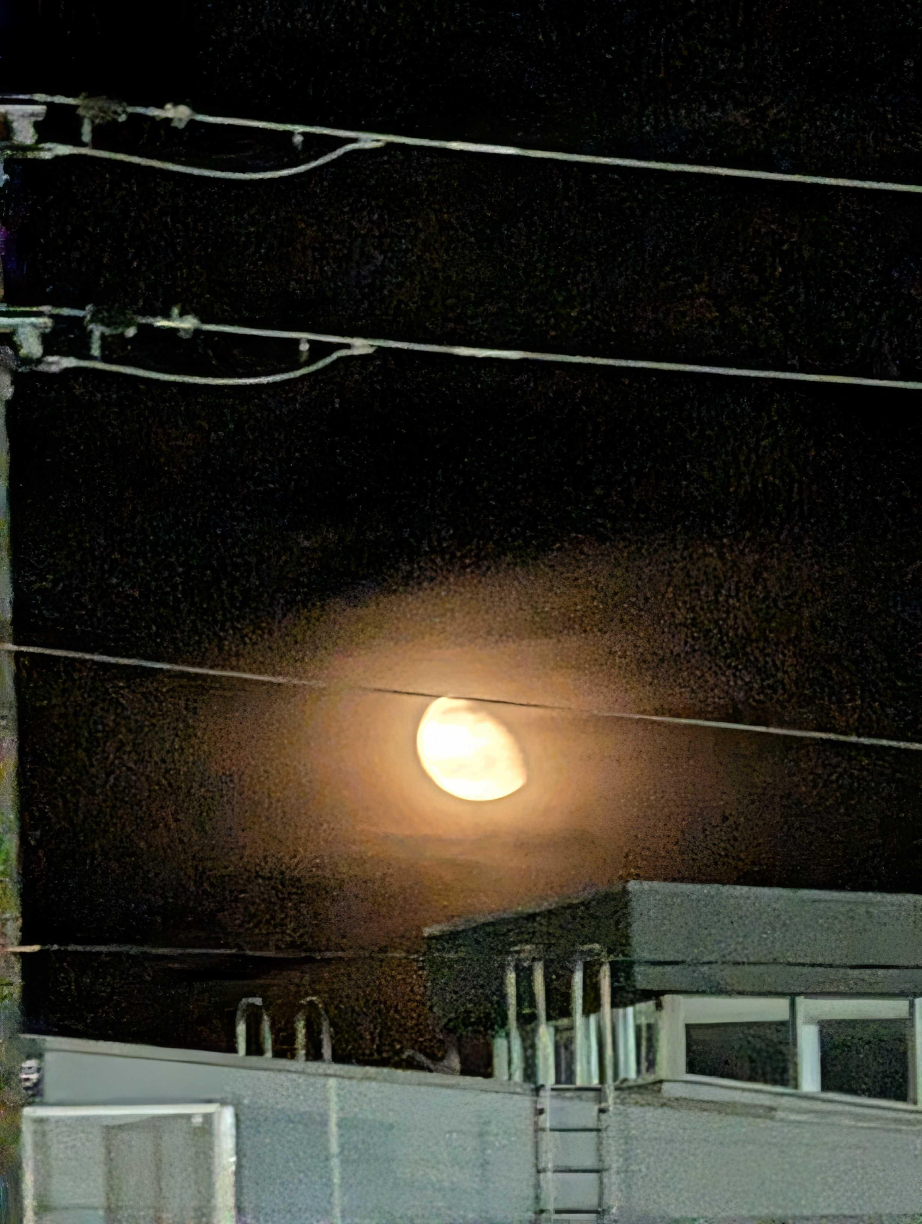 The Moon over Port St. Lucie, United States — waning gibbous, Lunar Day 22
