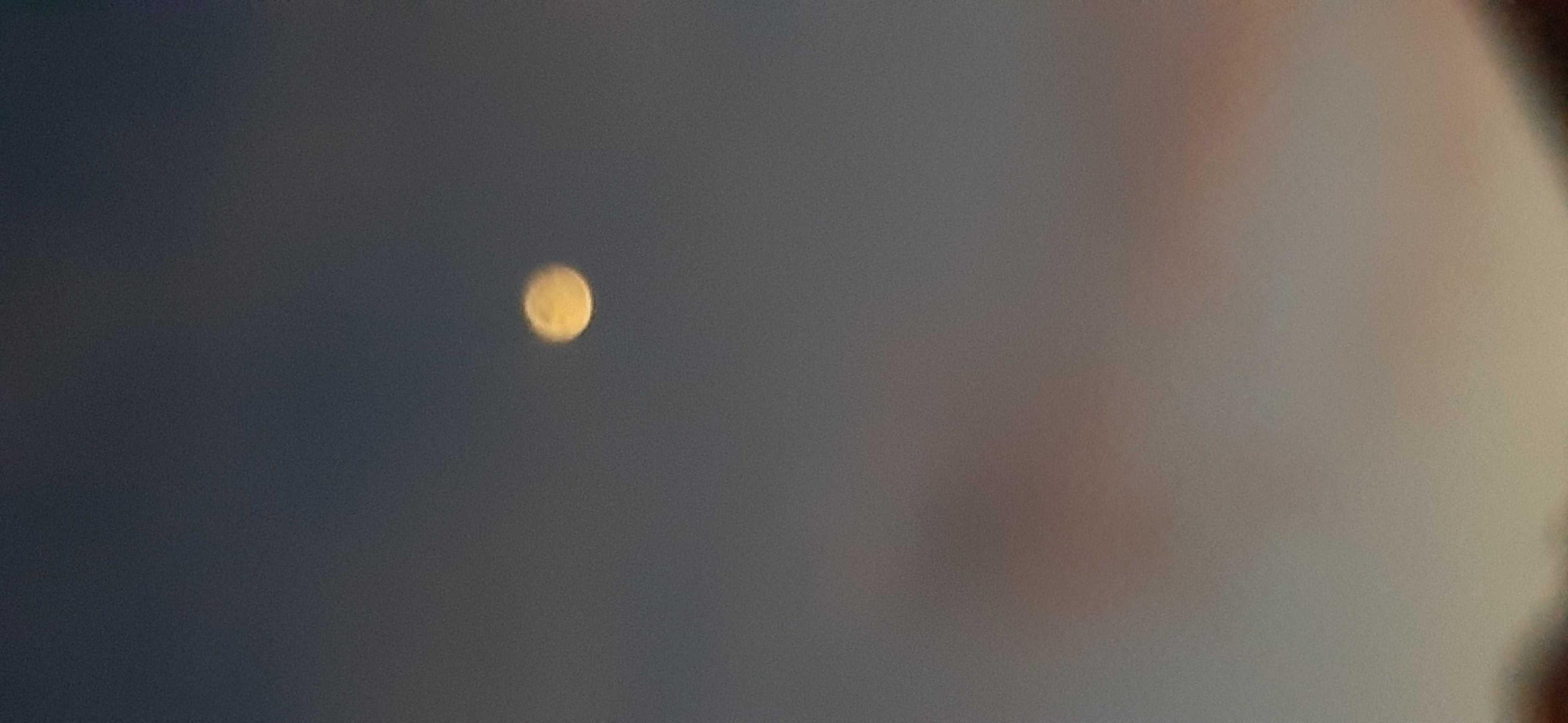 The Moon over Tunis, Tunisia — new moon, Lunar Day 29