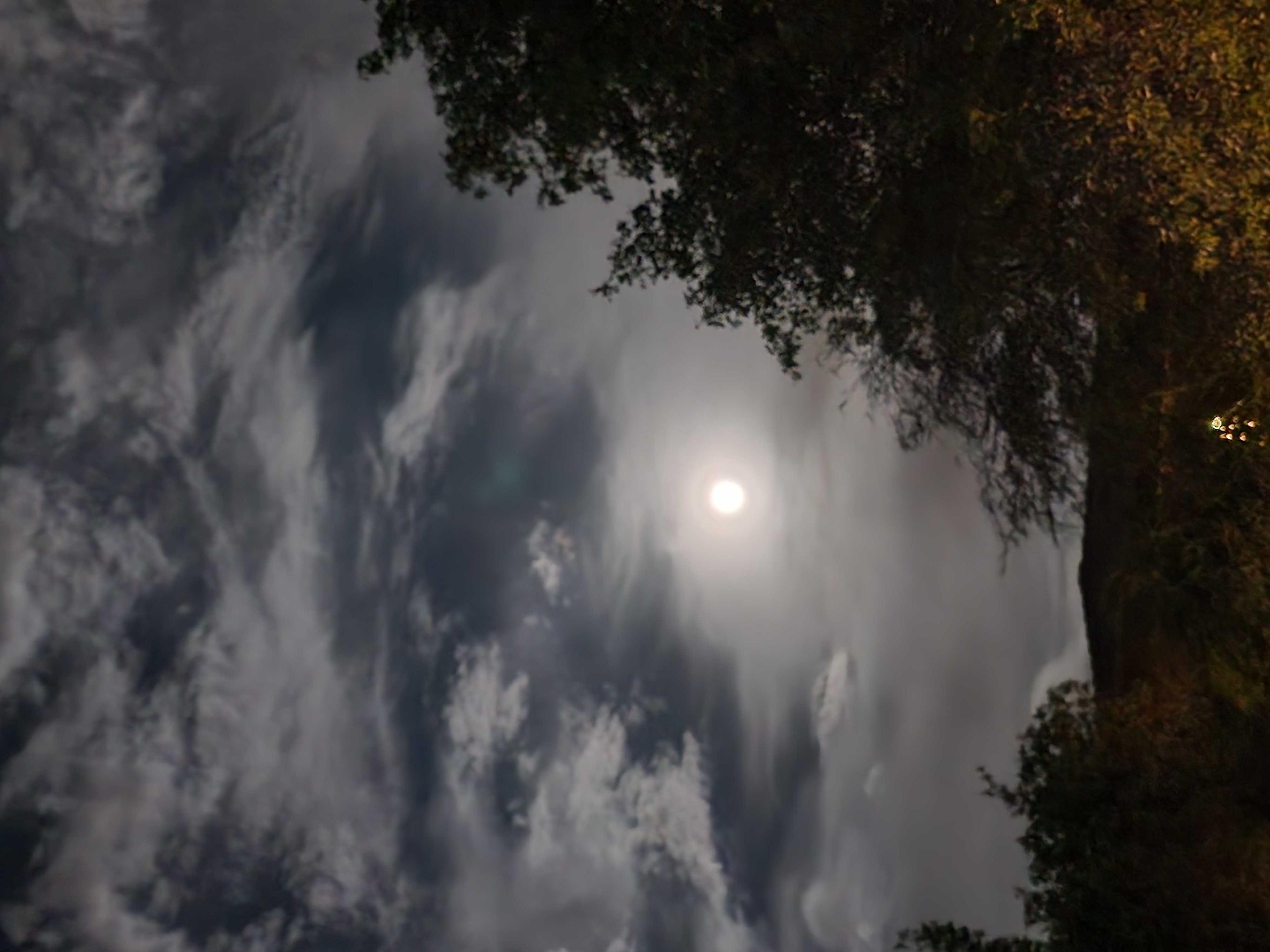 The Moon over Tucson, United States — full moon, Lunar Day 16