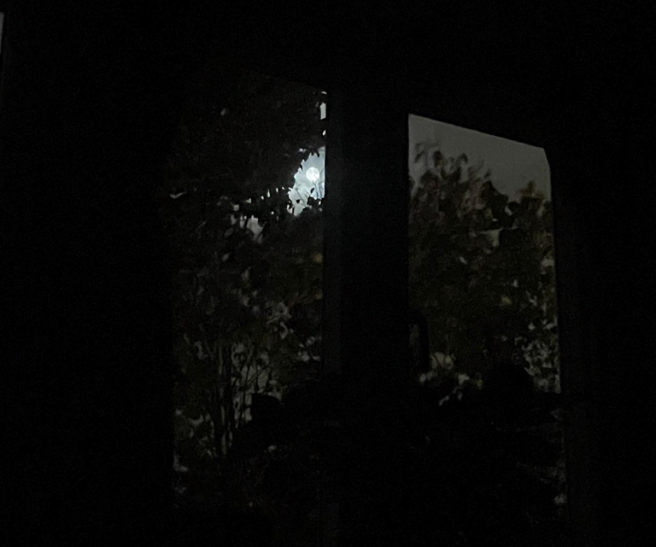 The Moon over Odense S, Denmark — full moon, Lunar Day 17