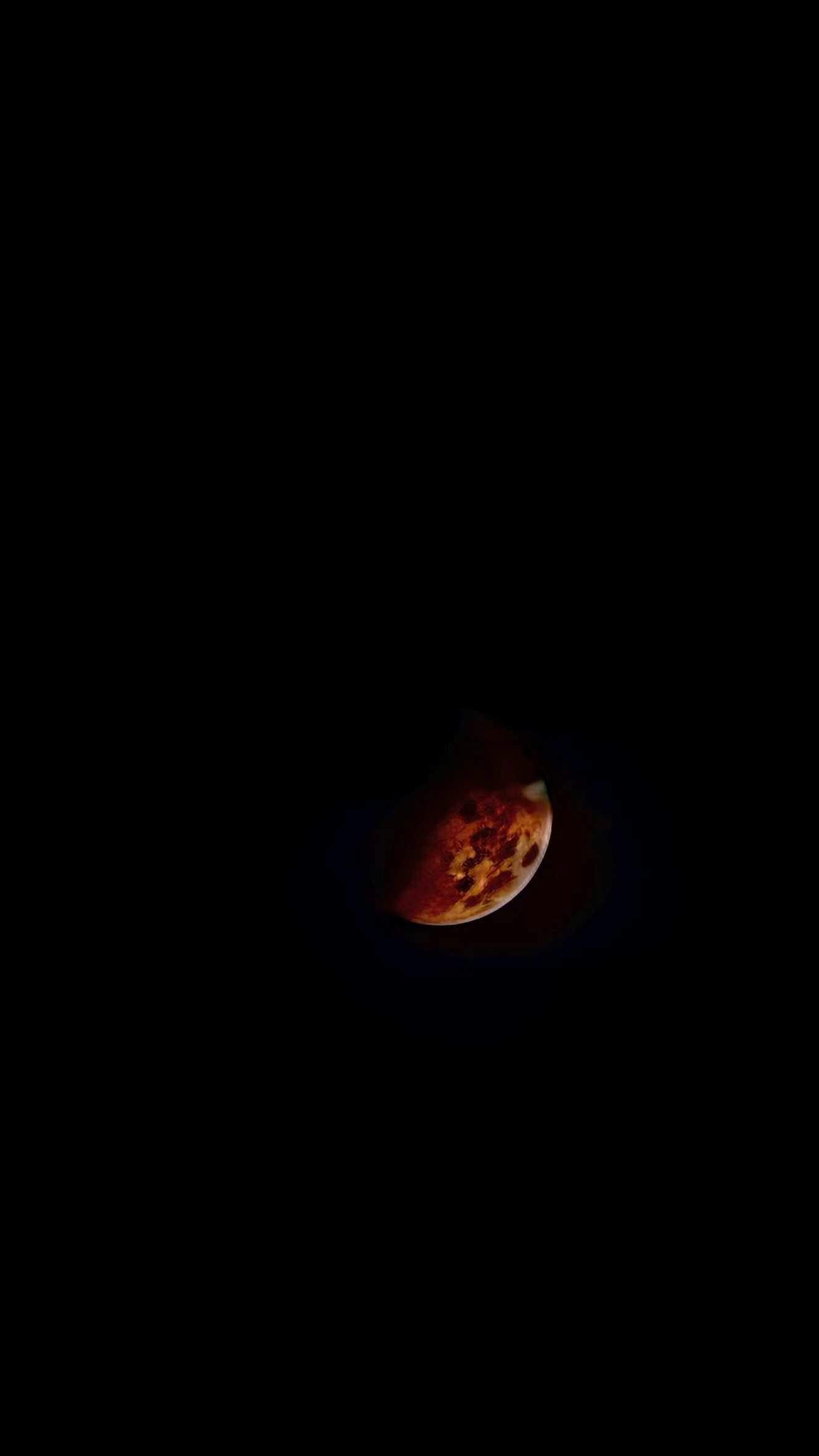 The Moon over Norway — full moon, Lunar Day 16