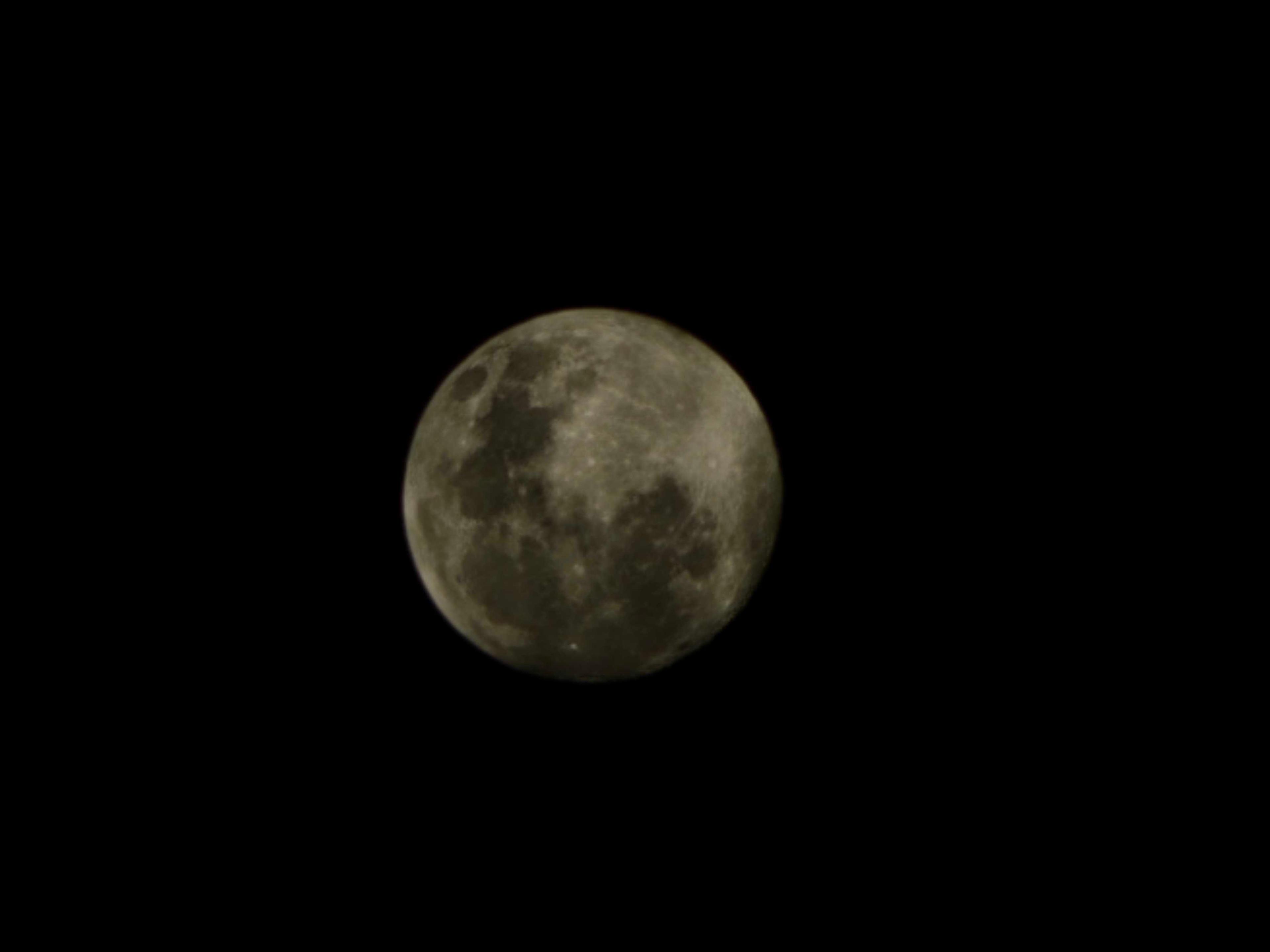 The Moon over Abensberg, Germany — waning gibbous, Lunar Day 17