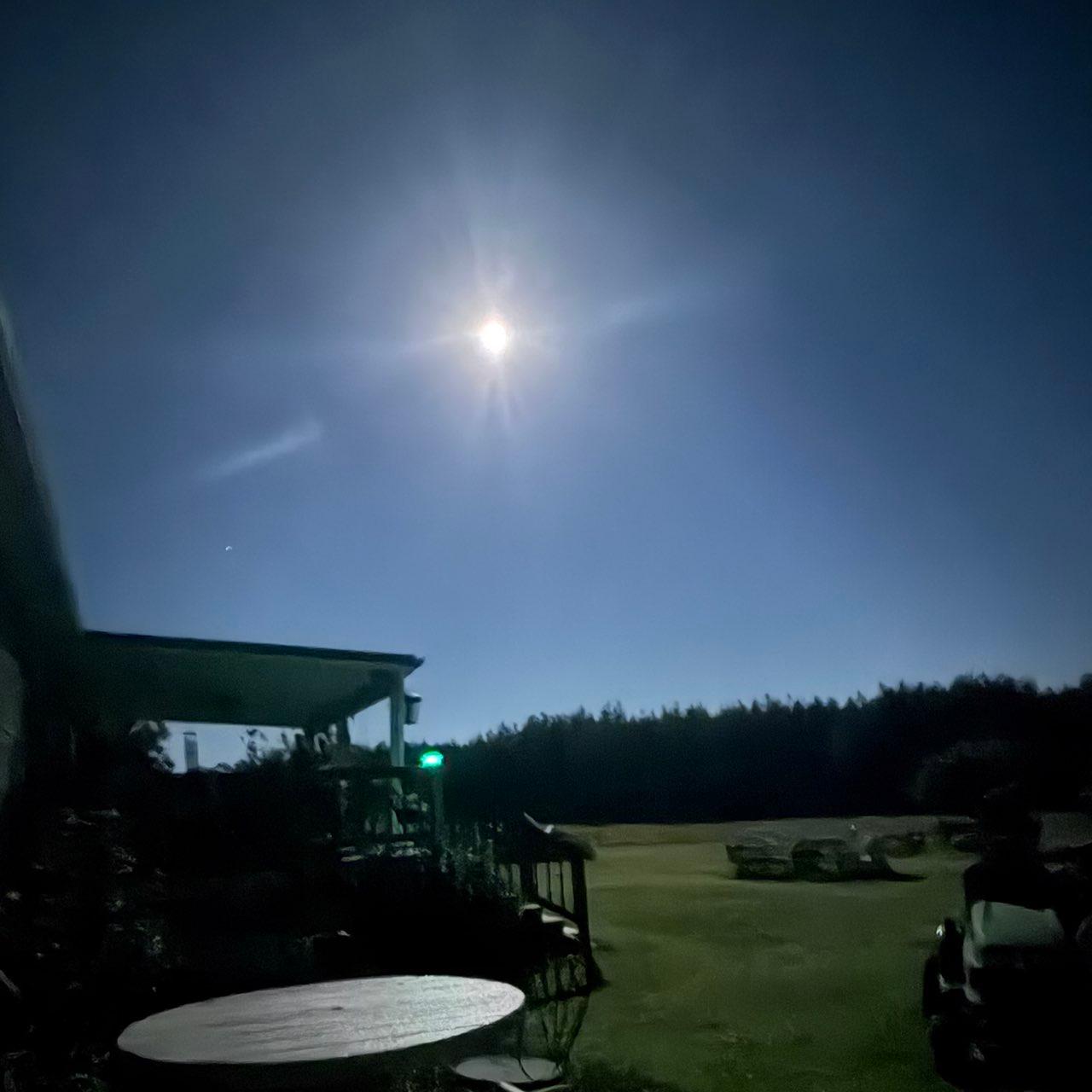The Moon over Girard, United States — full moon, Lunar Day 18