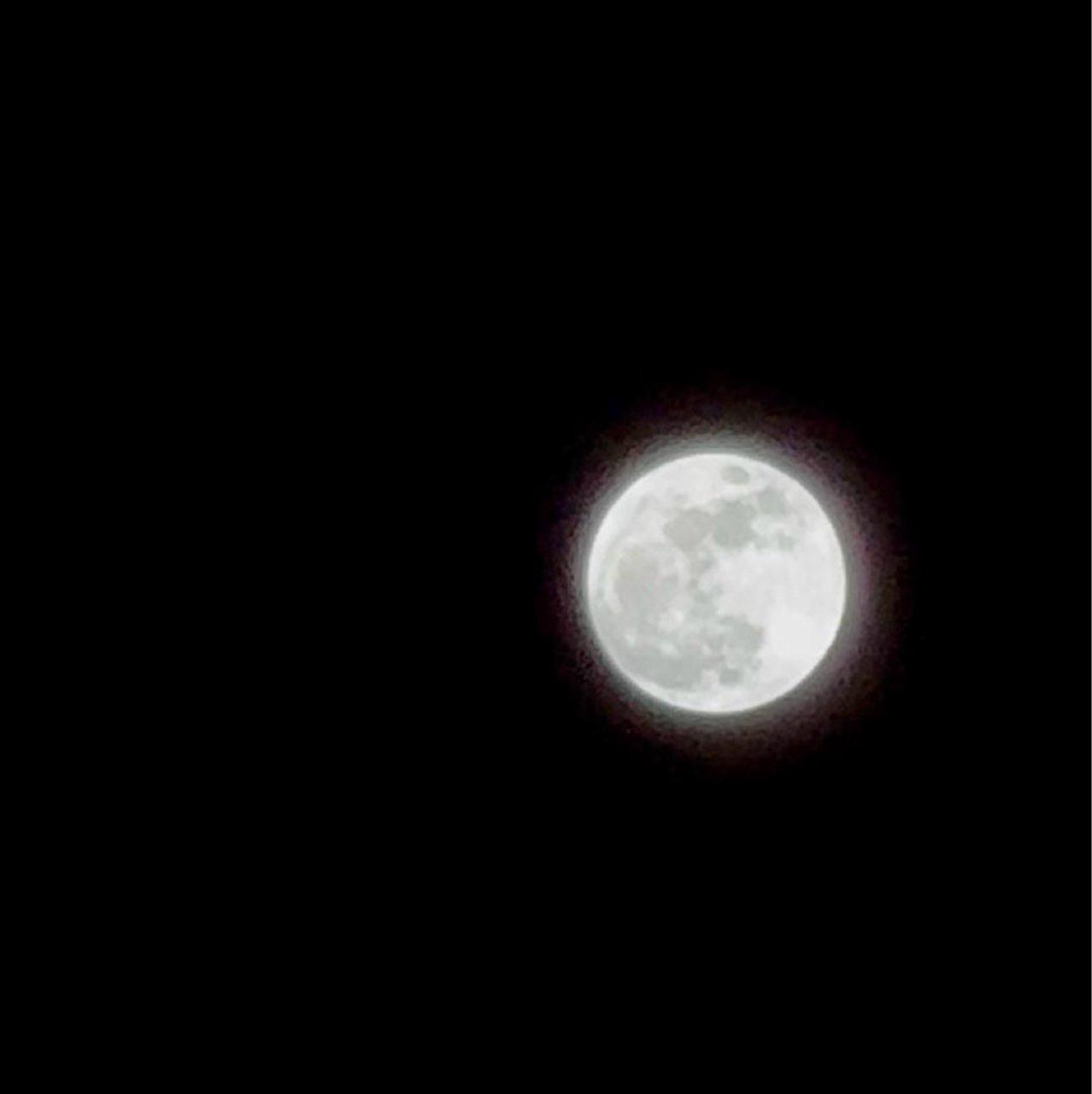 The Moon over Hurghada, Egypt — full moon, Lunar Day 15