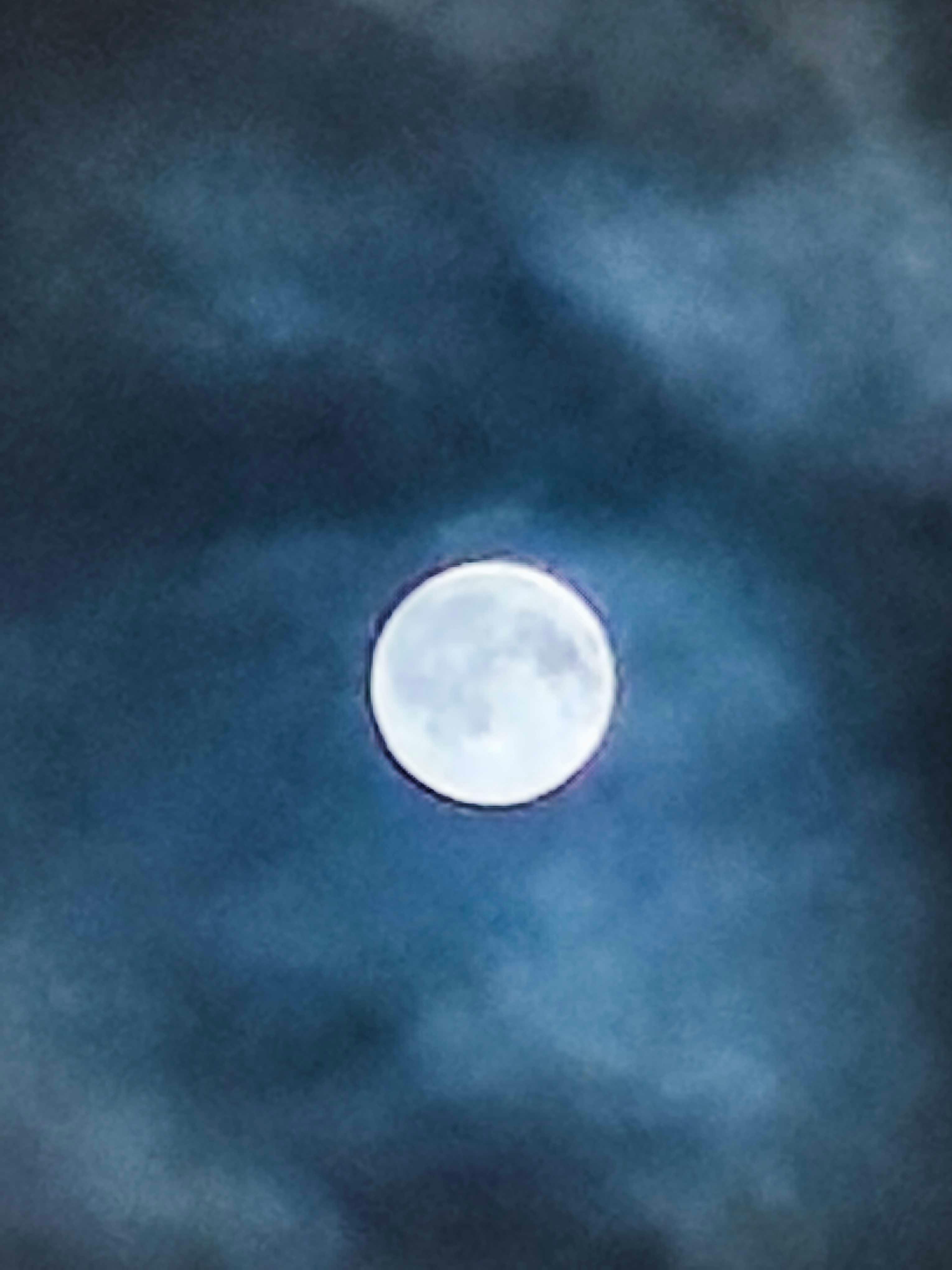 The Moon over Morąg, Polska — full moon, Lunar Day 17