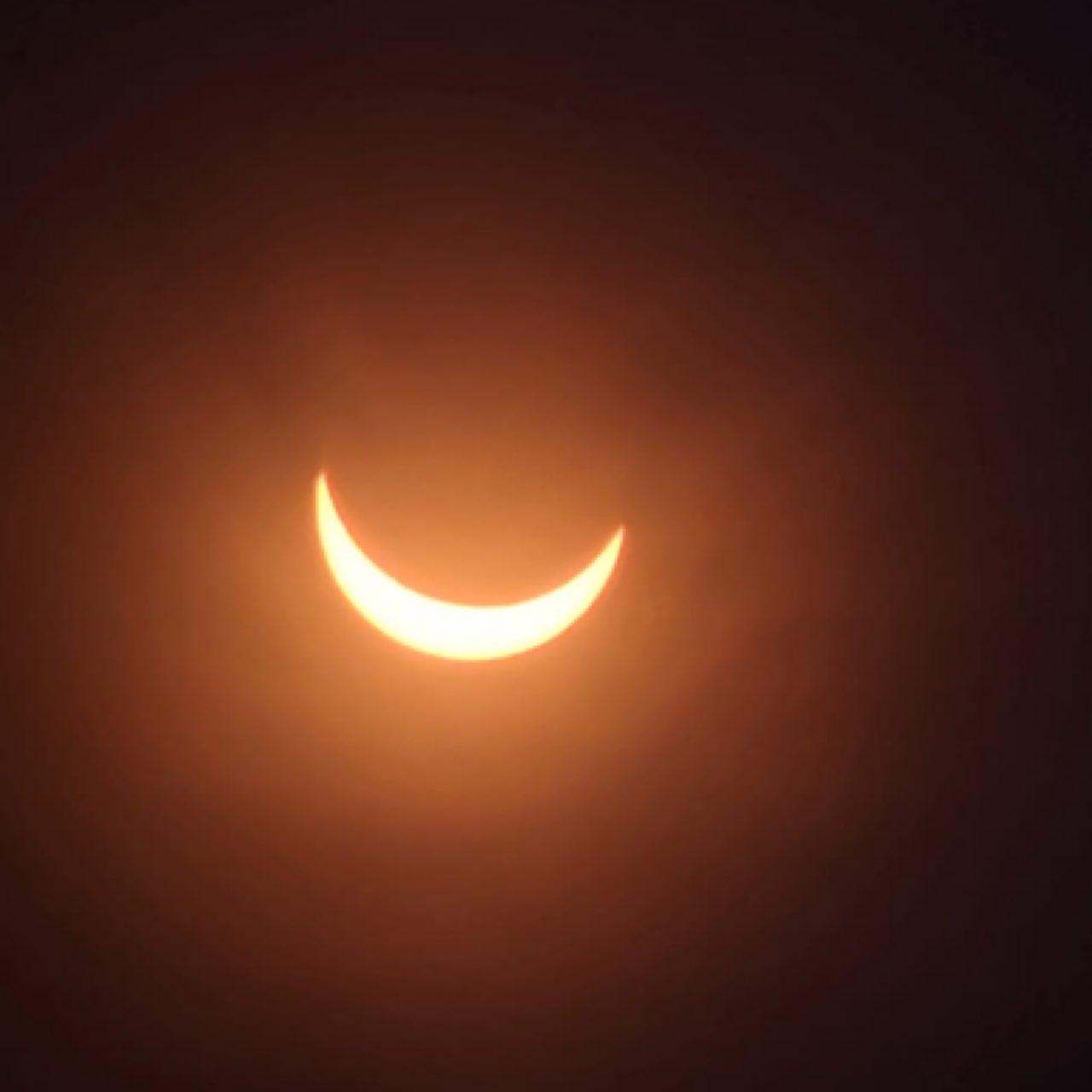 The Moon over Torreón, México — new moon, Lunar Day 1