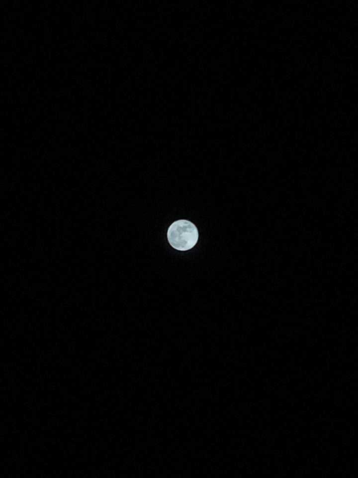 The Moon over Solin, Croatia — full moon, Lunar Day 15